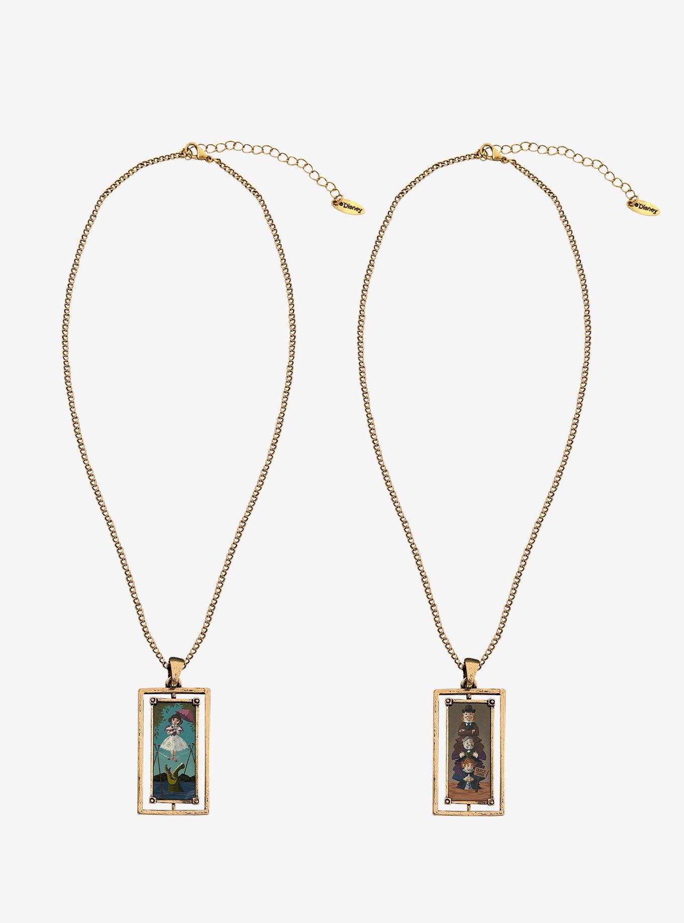 Her Universe Disney The Haunted Mansion Portrait Best Friend Necklace Set, , alternate - view 3