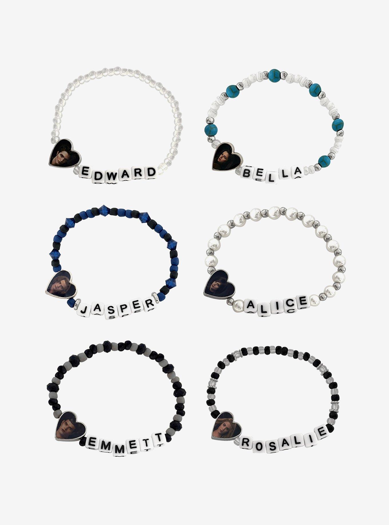 The Twilight Saga Character Bead Bracelet Set, , hi-res