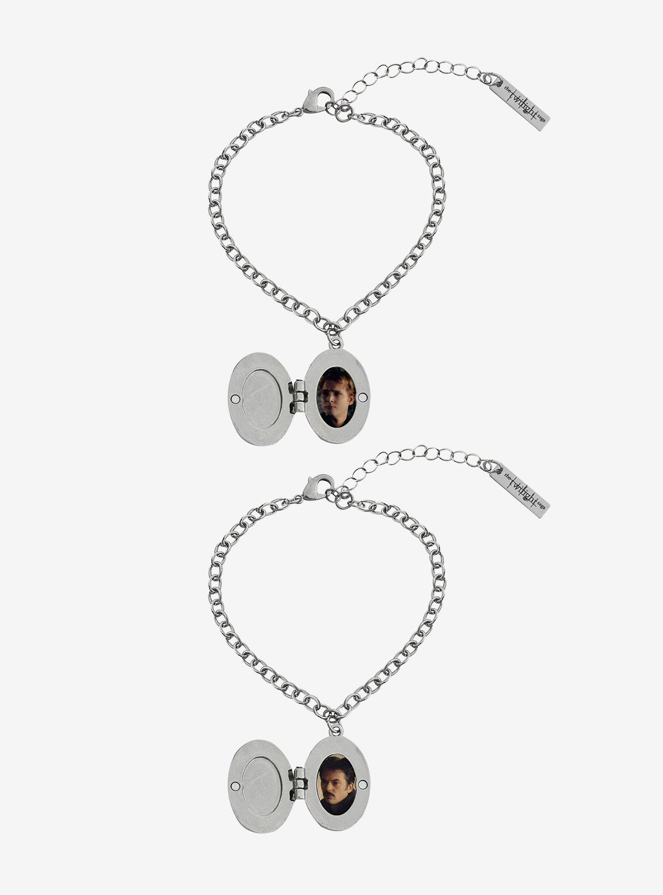 The Twilight Saga Charlie & Carlisle Locket Best Friend Bracelet Set, , alternate - view 3