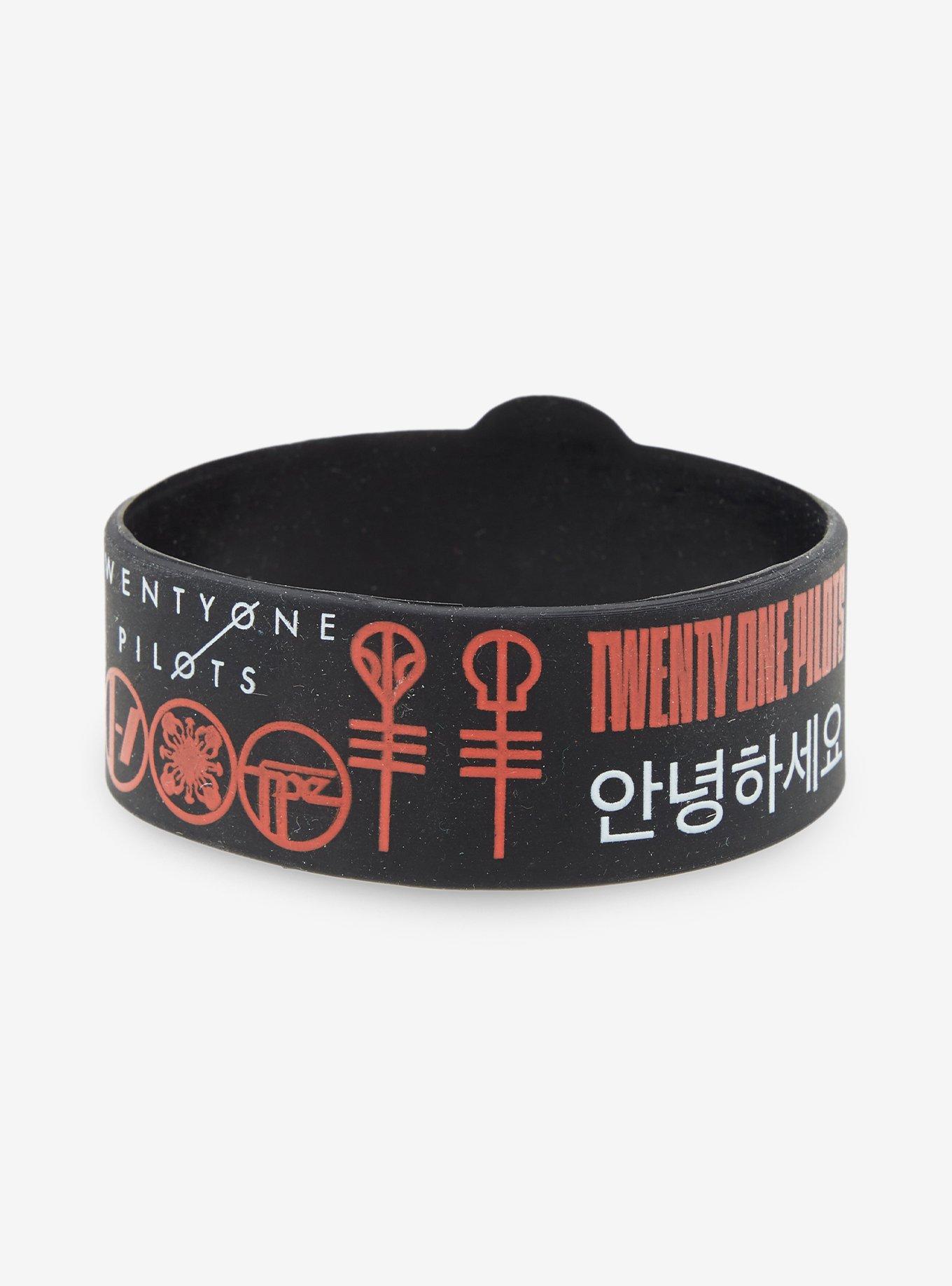 Twenty One Pilots Breach Rubber Bracelet, , alternate - view 3