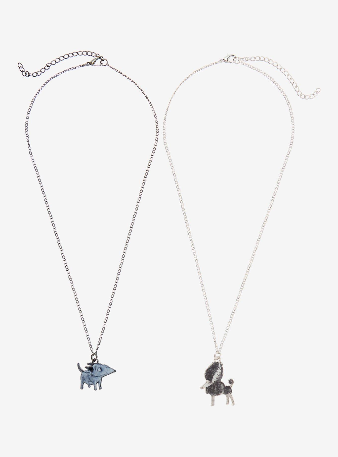 Frankenweenie Sparky & Persephone Best Friend Necklace Set, , hi-res