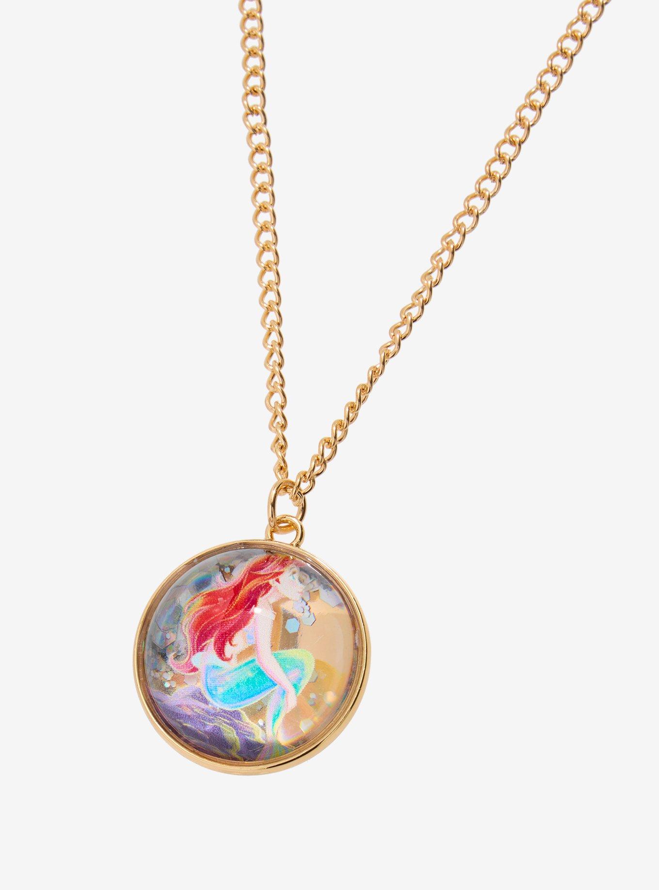 Disney The Little Mermaid Ariel Shaker Necklace, , alternate - view 3