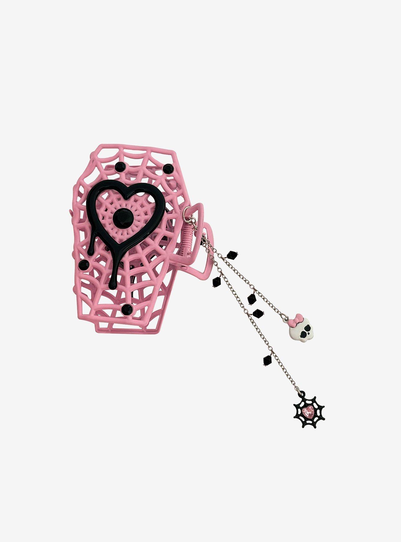 Monster High Pink Coffin Claw Hair Clip, , hi-res