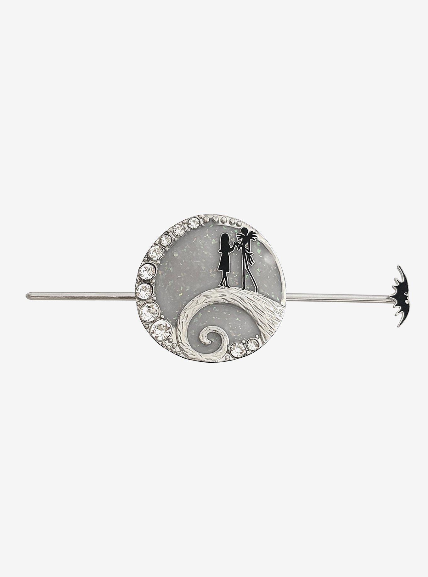 The Nightmare Before Christmas Spiral Hill Hair Pin, , hi-res