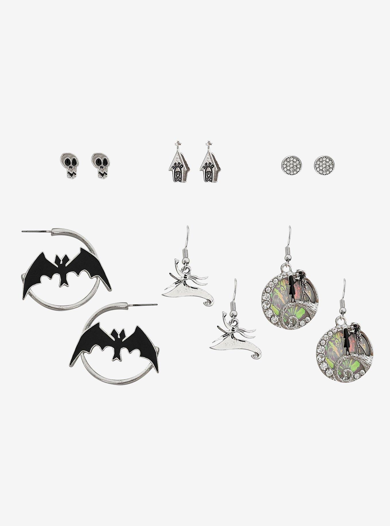 The Nightmare Before Christmas Icons Earring Set, , hi-res