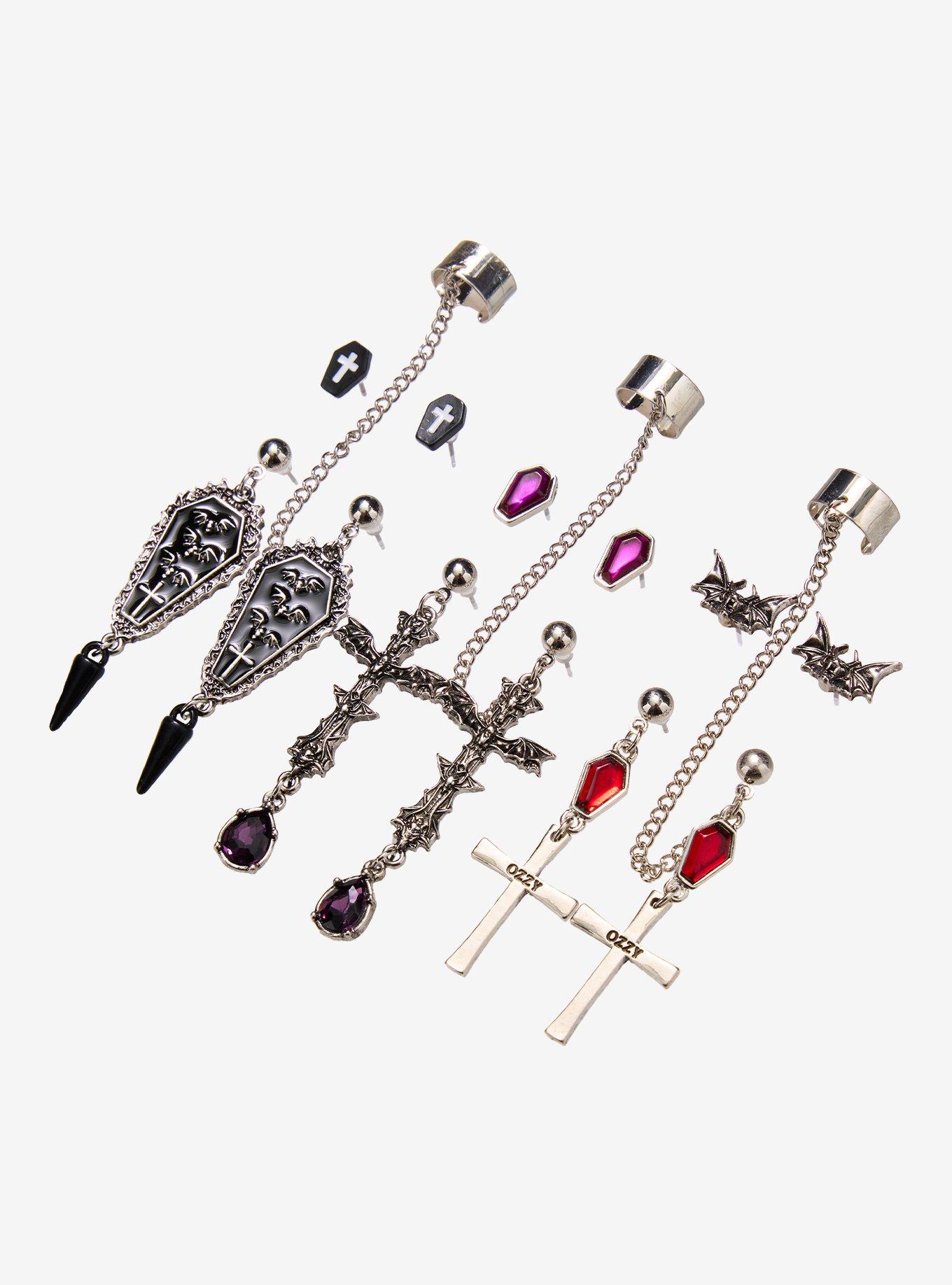 Ozzy Osbourne Cuff Earring Set, , alternate - view 3