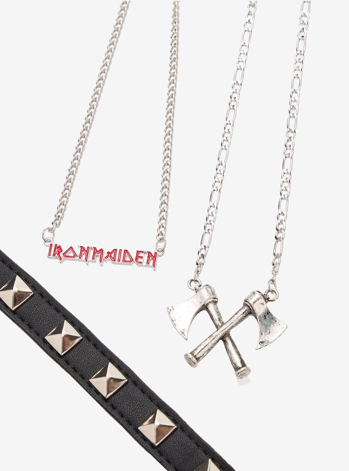 Iron Maiden Axe Necklace Set, , alternate - view 3