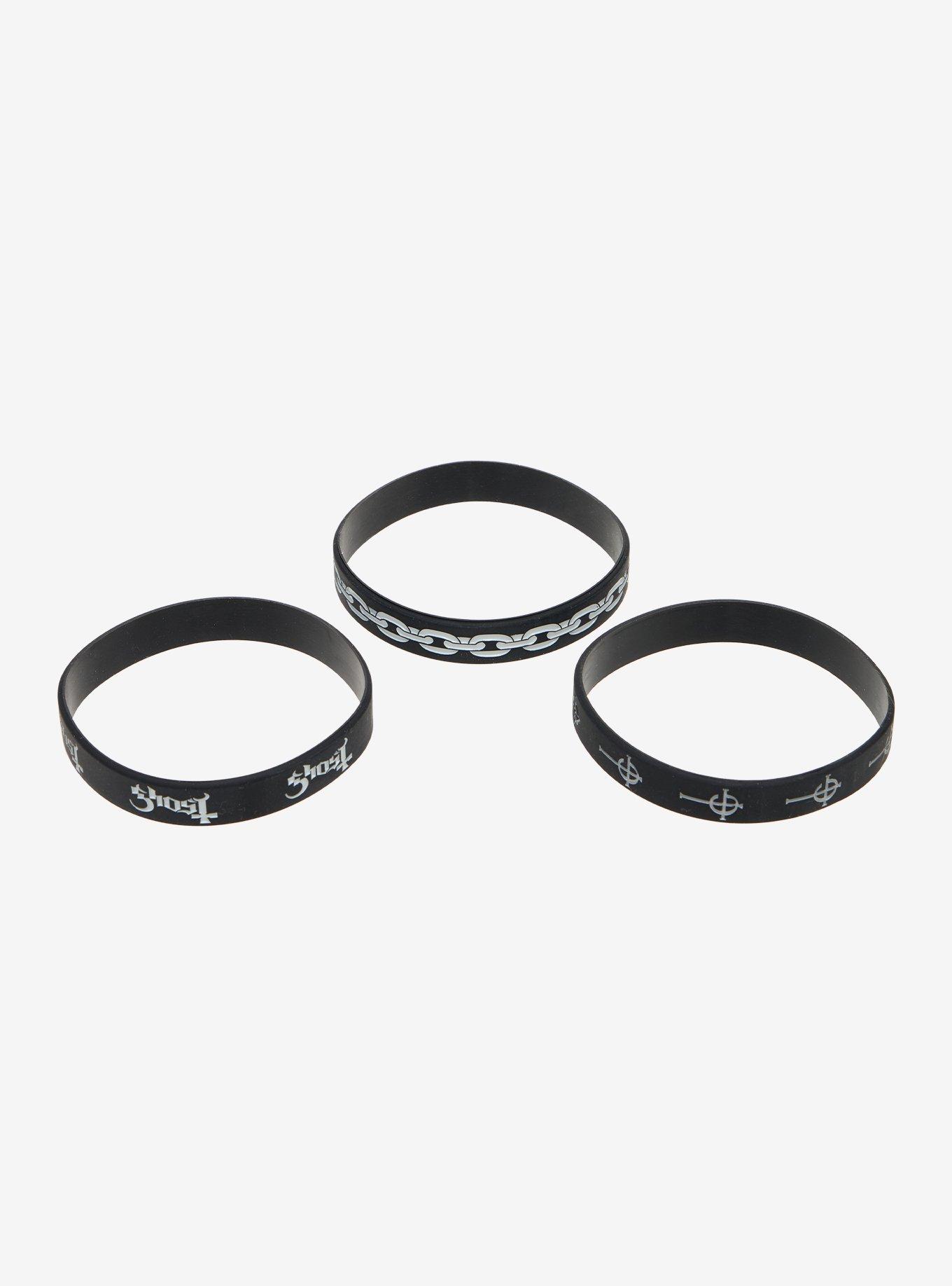 Ghost Rubber Bracelet Set, , alternate - view 3