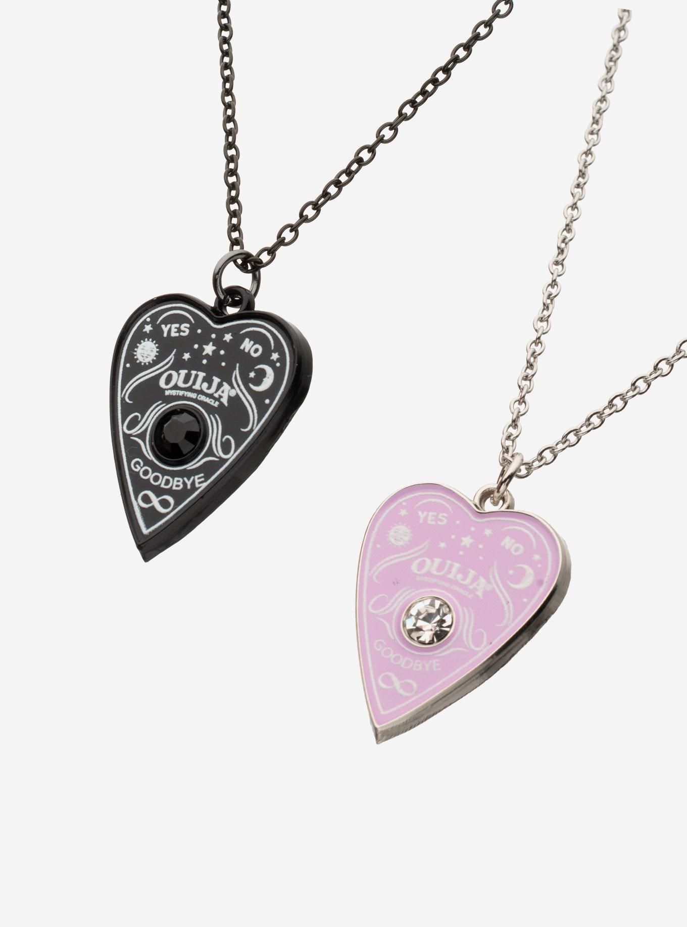 Ouija Planchette Best Friend Necklace Set, , alternate - view 3