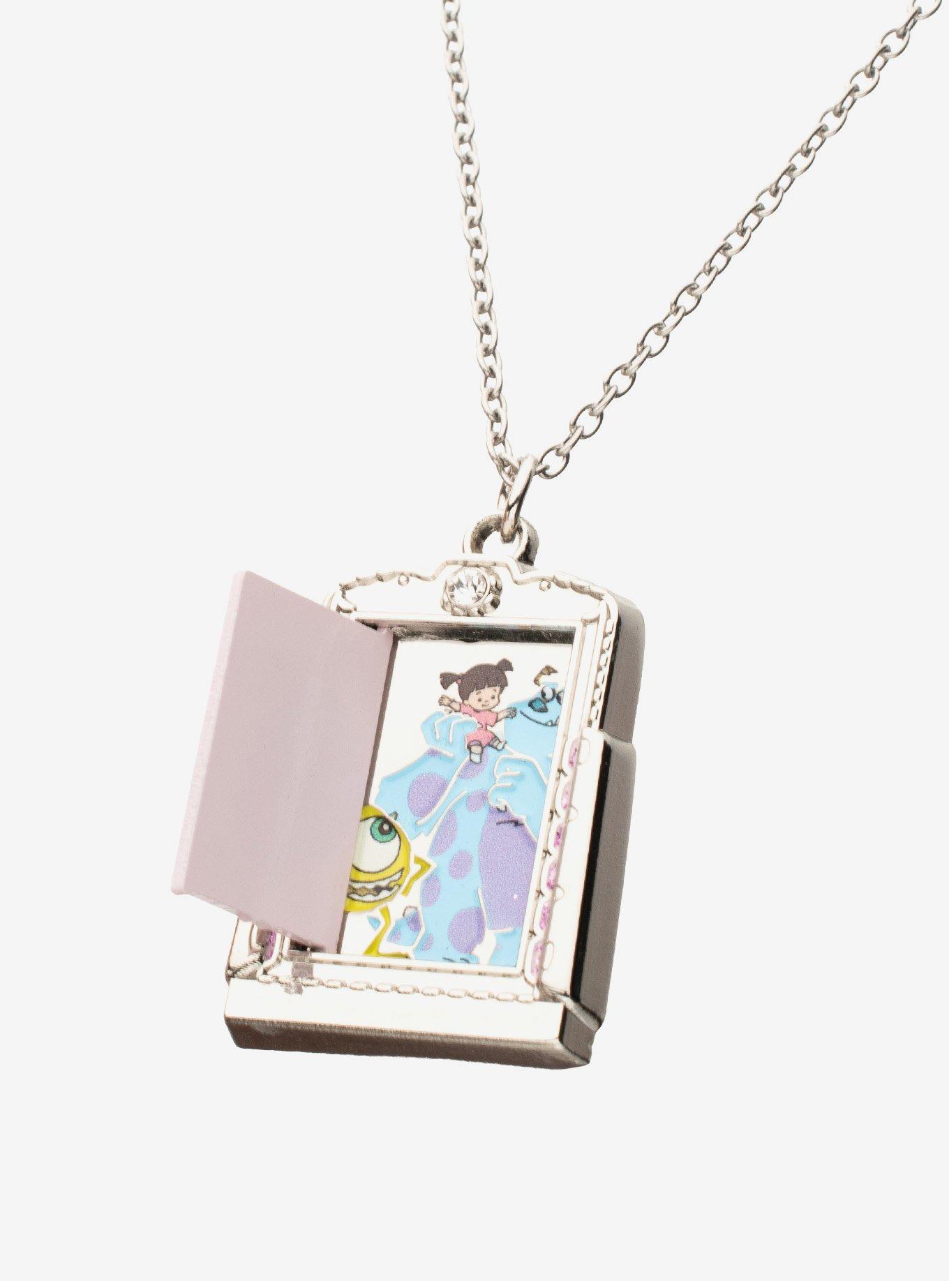 Disney Pixar Monsters, Inc. Door Locket Necklace, , alternate - view 3