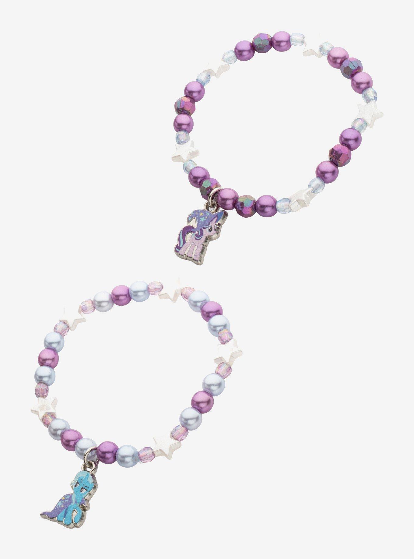 My Little Pony Trixie Lulamoon & Starlight Glimmer Best Friend Bead Bracelet Set, , alternate - view 3
