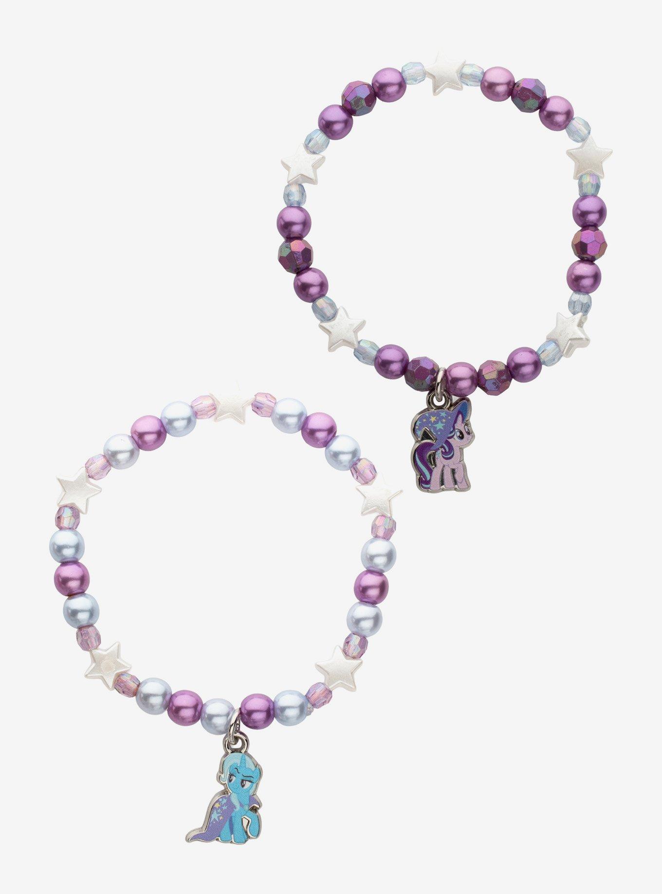 My Little Pony Trixie Lulamoon & Starlight Glimmer Best Friend Bead Bracelet Set, , alternate - view 4