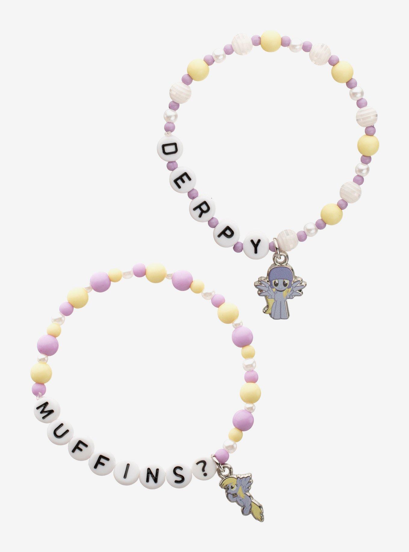 My Little Pony Derpy Muffins Best Friend Bead Bracelet Set, , hi-res