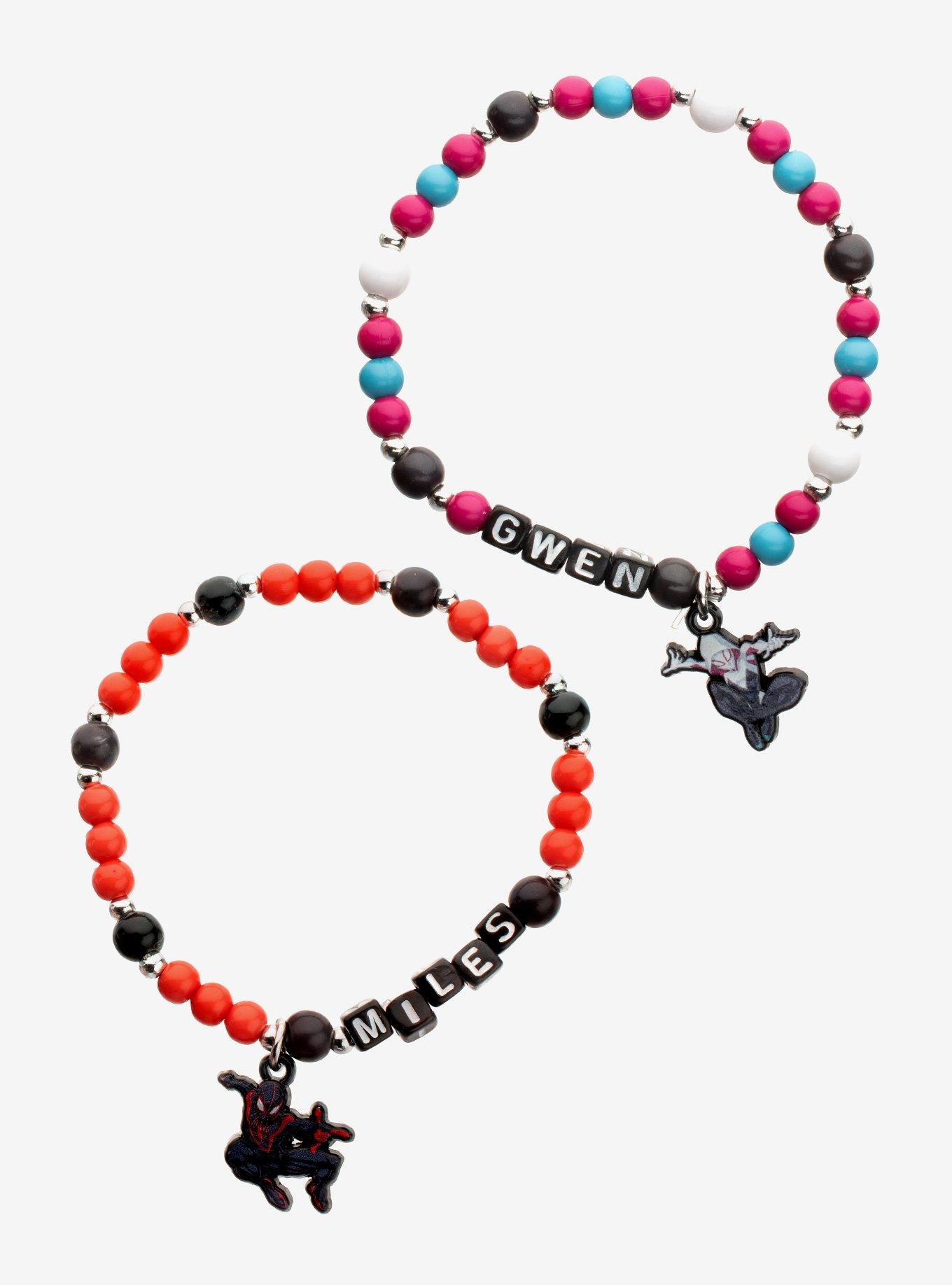 Marvel Spider-Man Miles & Gwen Best Friend Bracelet Set, , hi-res