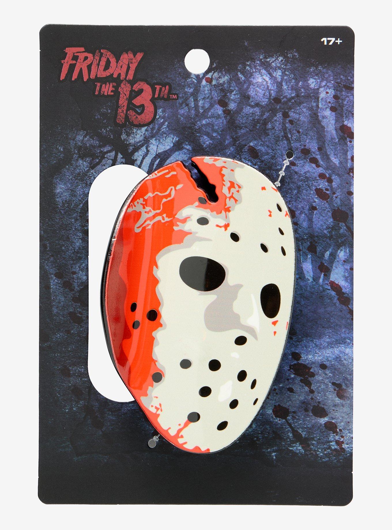 Friday The 13th Jason Mask Claw Hair Clip, , alternate - view 3