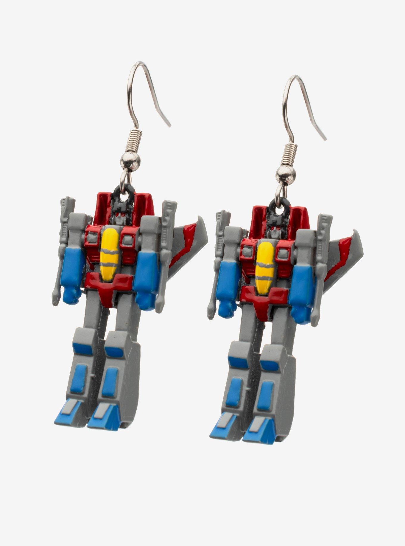 Transformers Starscream 3D Drop Earrings, , hi-res