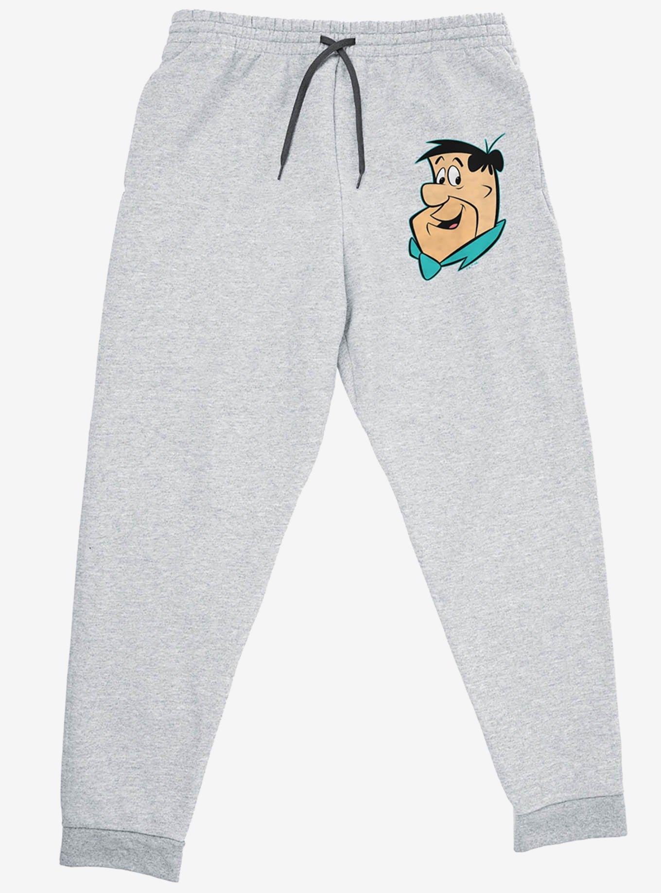 Flintstones Fred Headshot Jogger Sweatpants, GREY, alternate