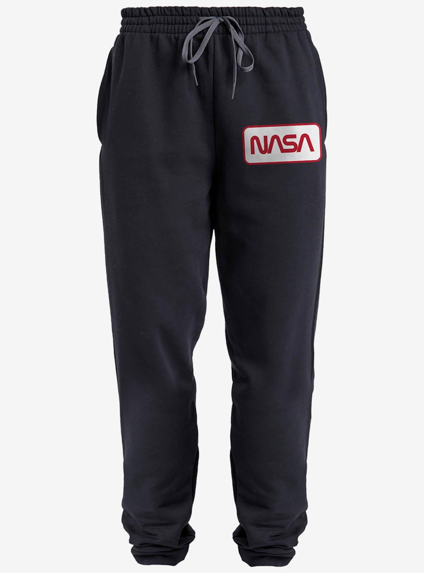 NASA Rectangular Worm Logo Jogger Sweatpants, , hi-res