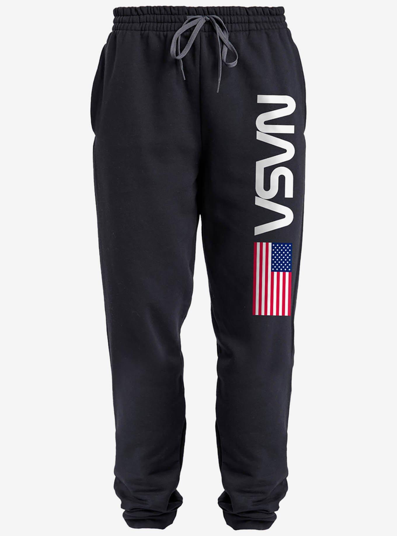 NASA Worm Logo Jogger Sweatpants, , hi-res