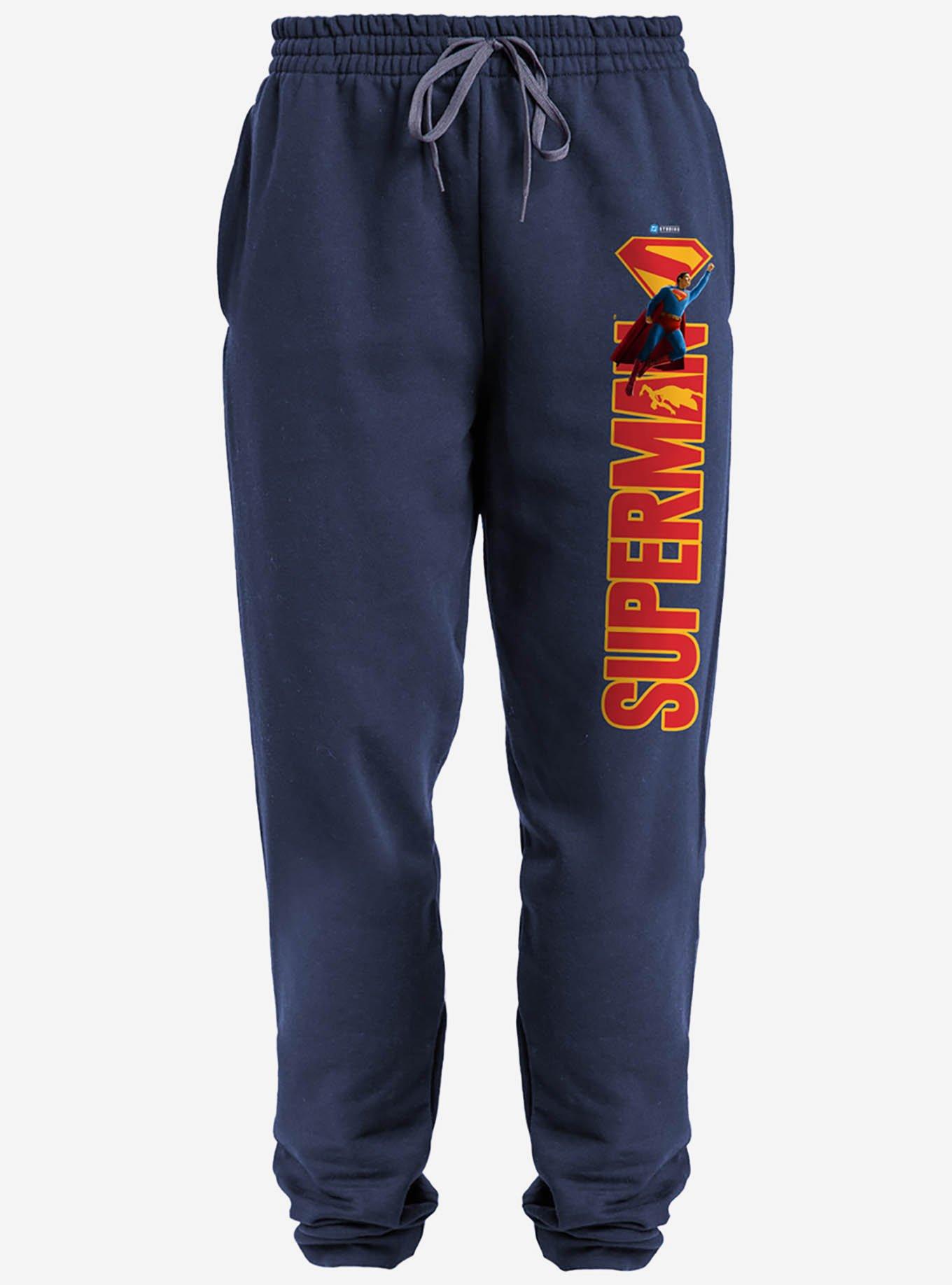 DC Comics Superman 2025 Shield Name Jogger Sweatpants, , hi-res