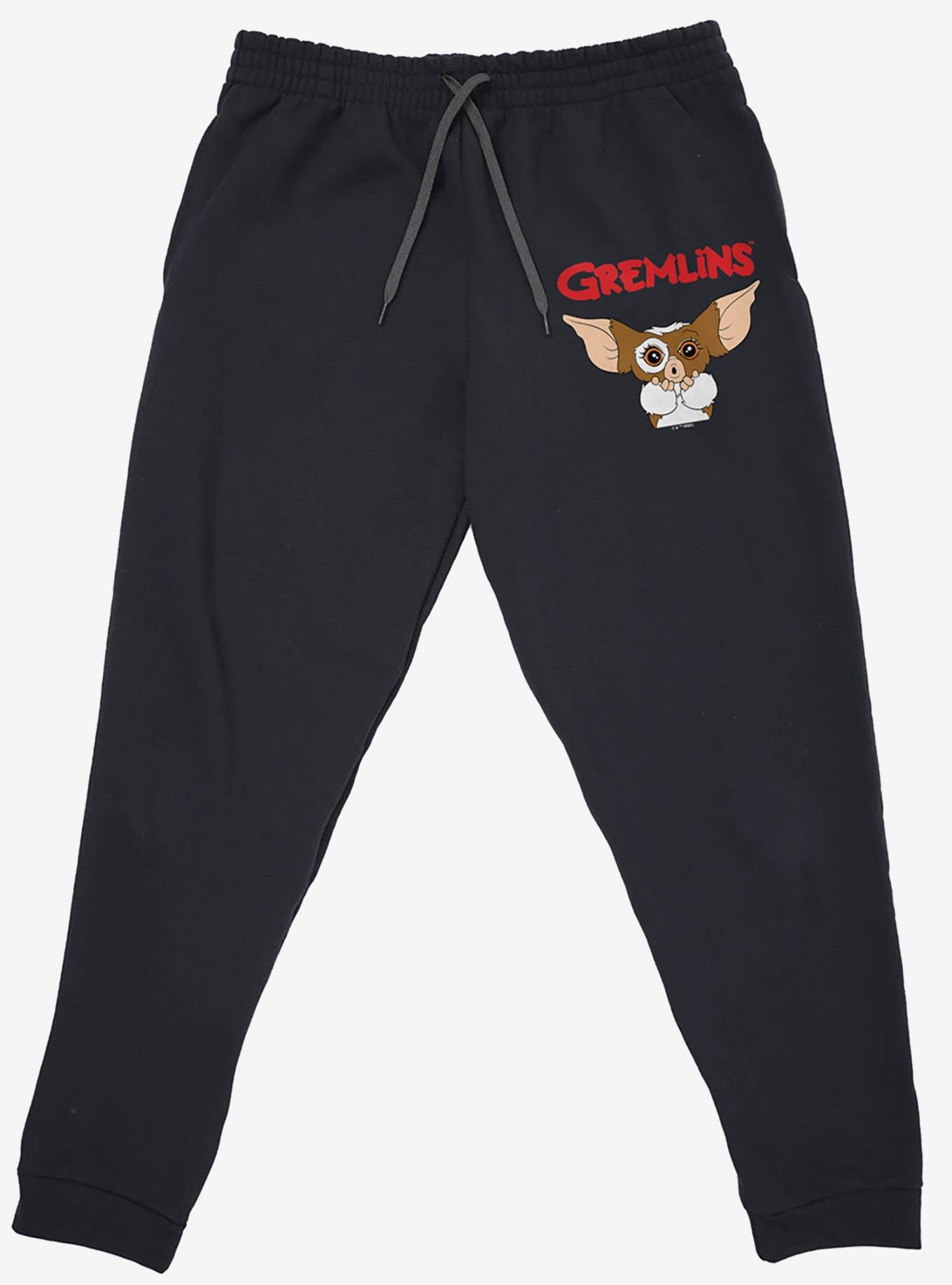 Gremlins Gizmo Logo Jogger Sweatpants, BLACK, alternate
