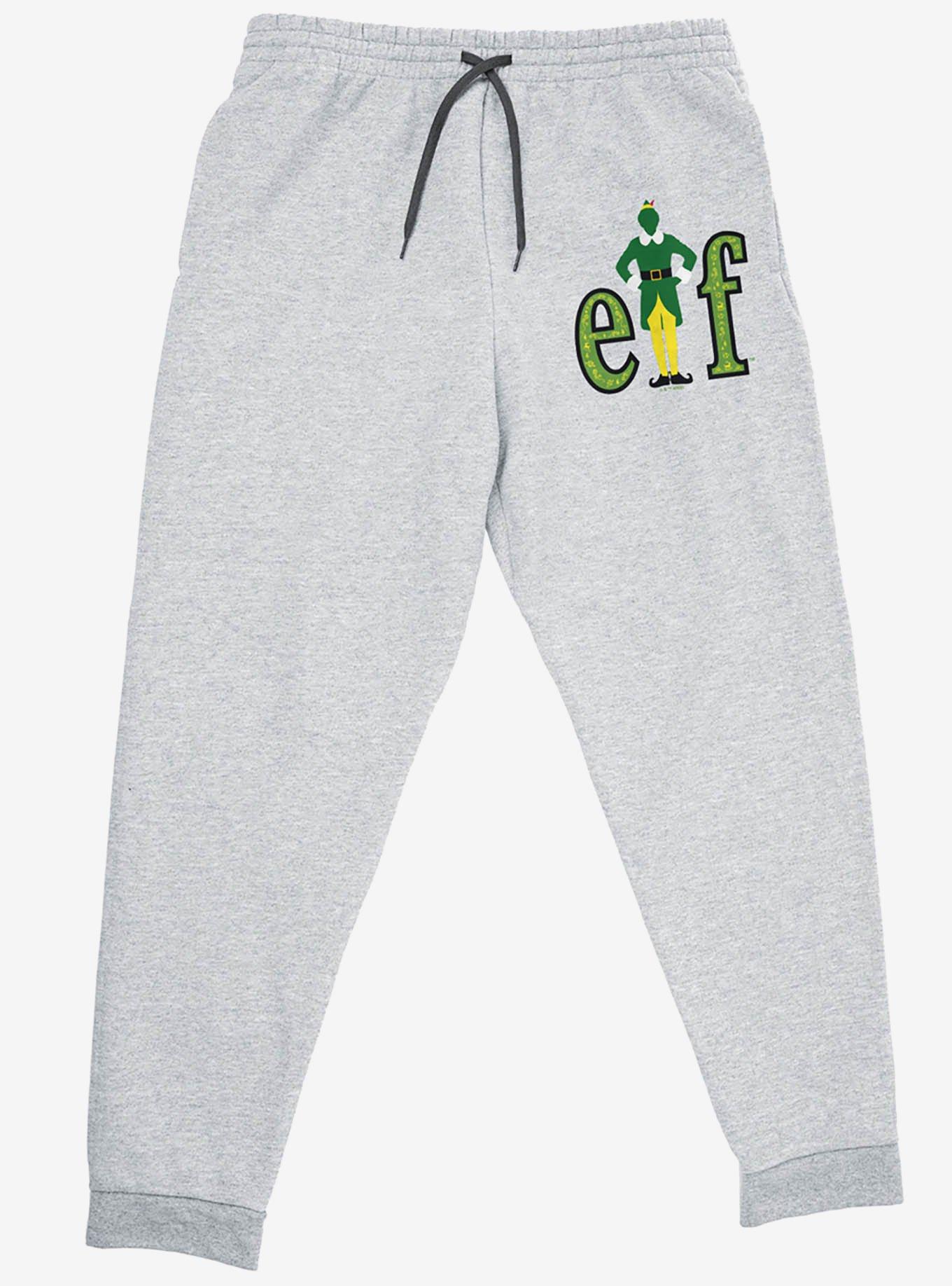 Elf Movie Logo Jogger Sweatpants, GREY, alternate