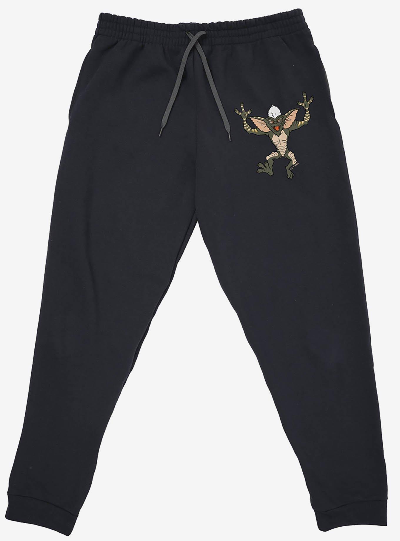 Gremlins Stripe Jogger Sweatpants, BLACK, alternate