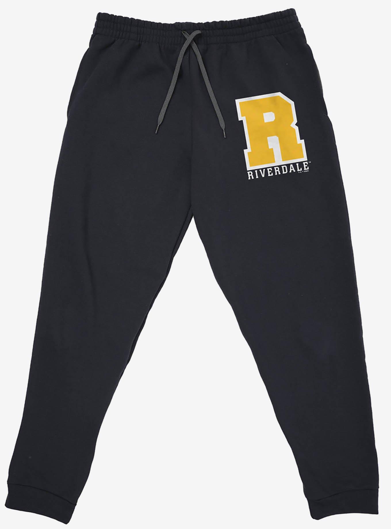 Riverdale Varsity Letter Jogger Sweatpants, BLACK, alternate
