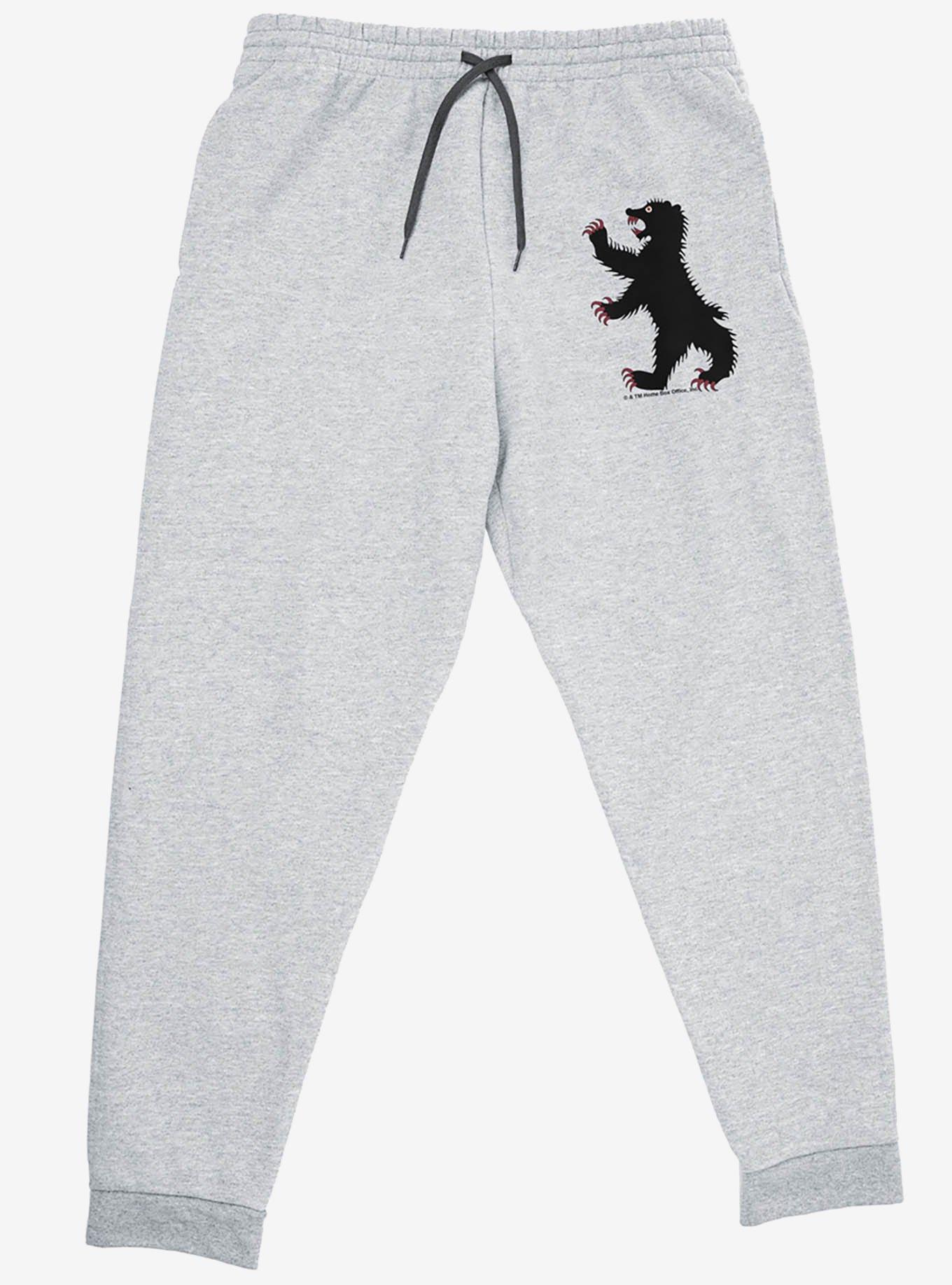 Game of Thrones Mormont Sigil Jogger Sweatpants, GREY, alternate