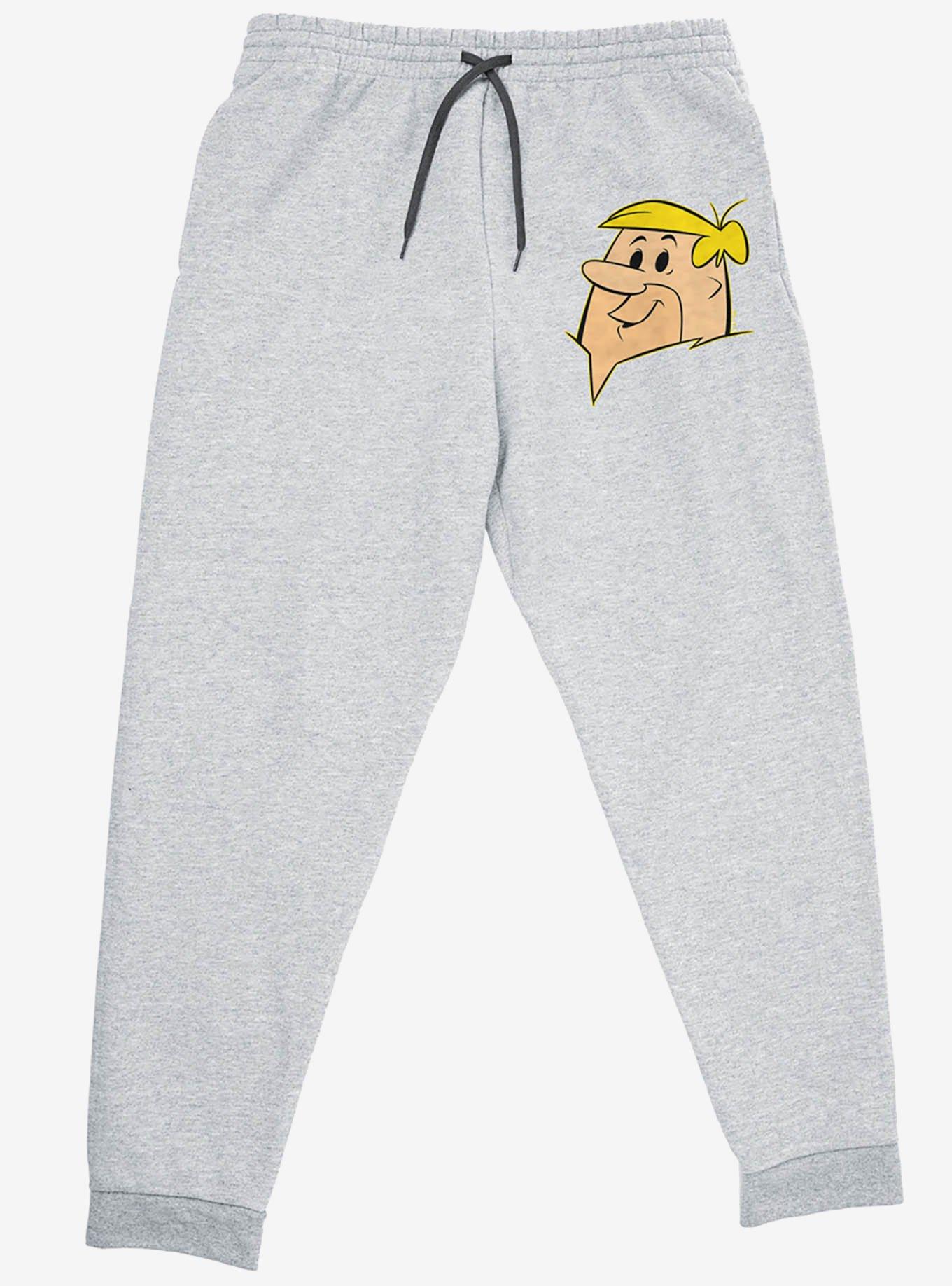 Flintstones Barney Headshot Jogger Sweatpants, GREY, alternate
