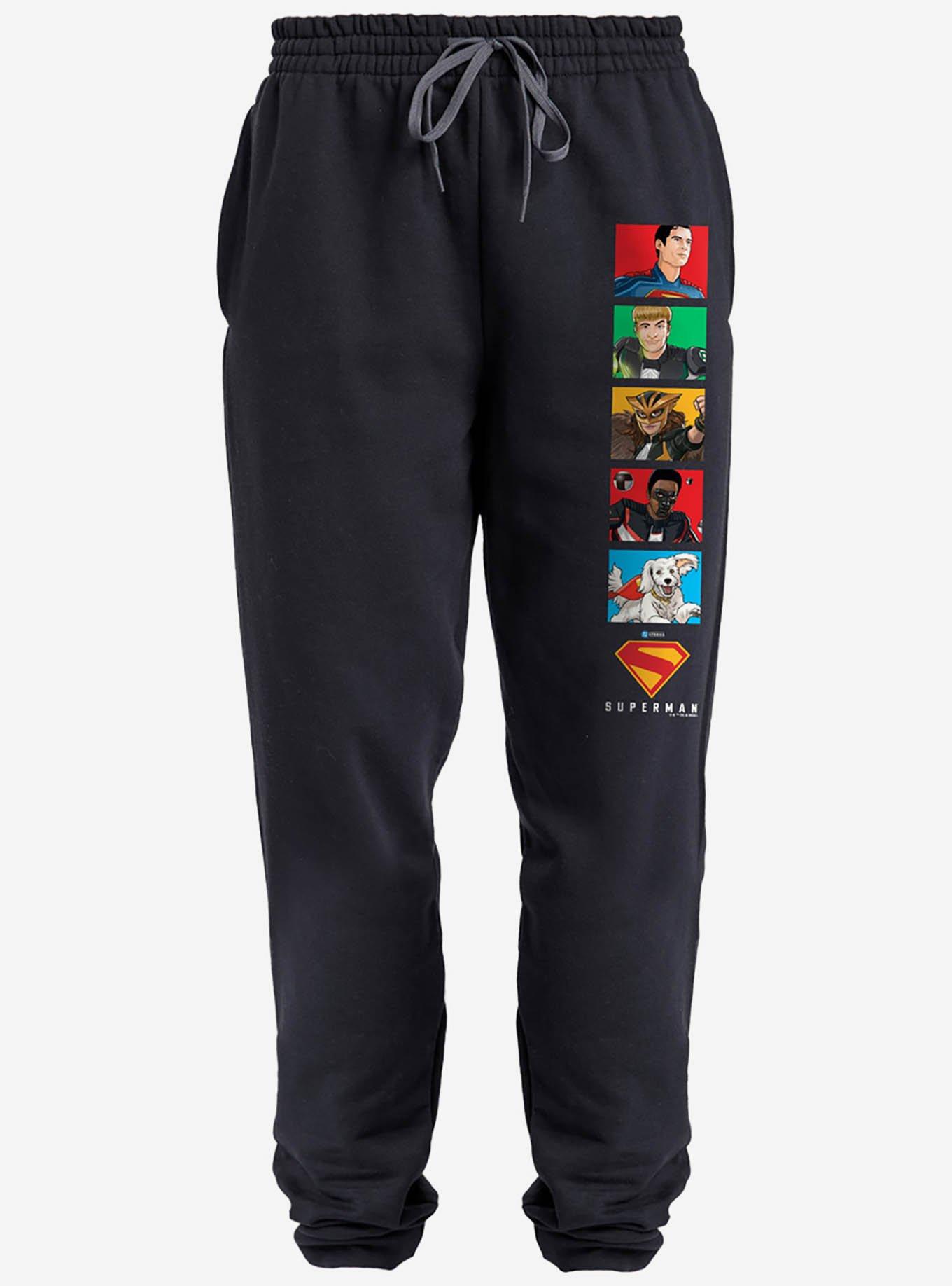 DC Comics Superman 2025 Square Portraits Jogger Sweatpants, , hi-res