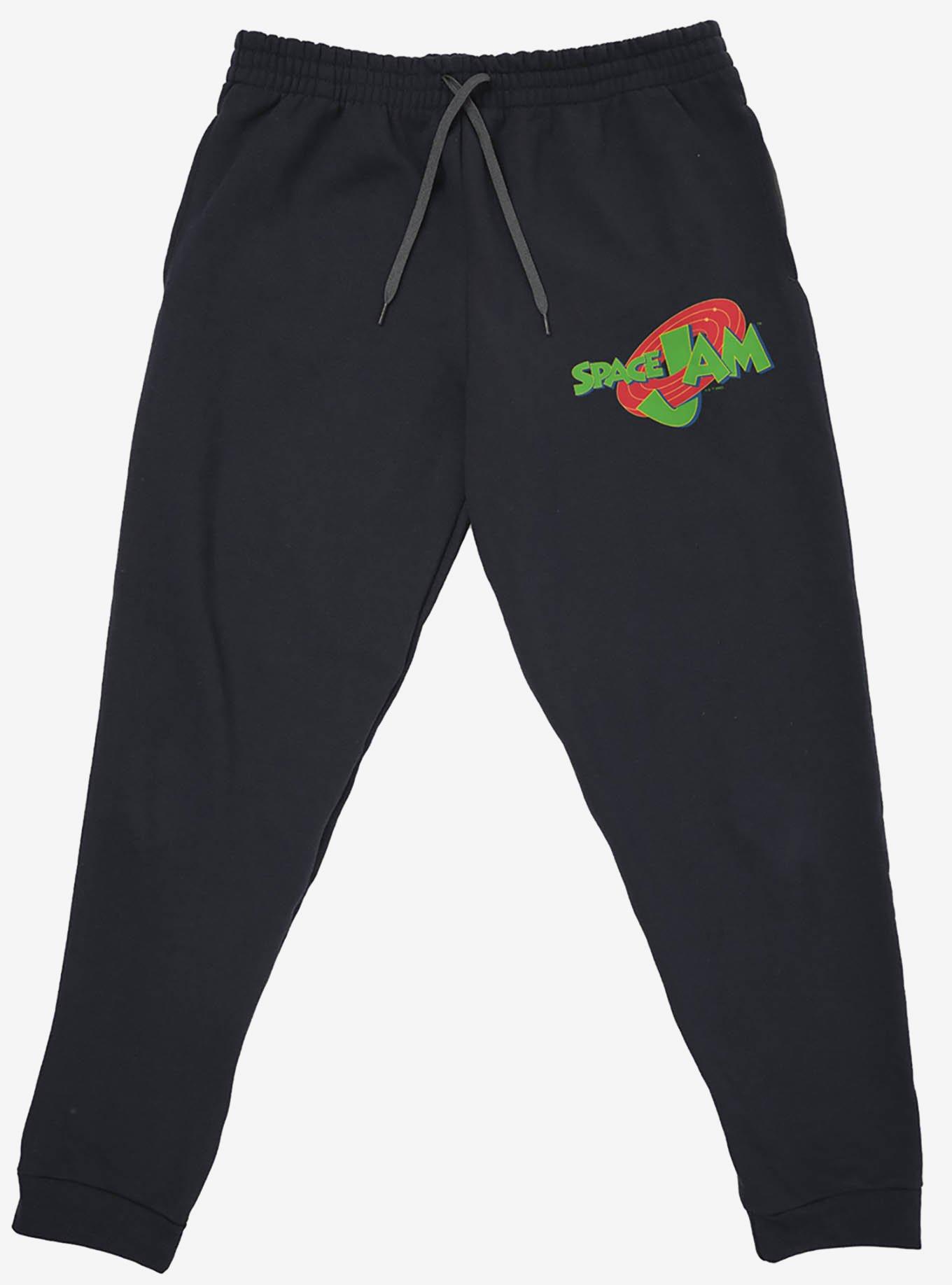 Space Jam Logo Jogger Sweatpants, BLACK, alternate