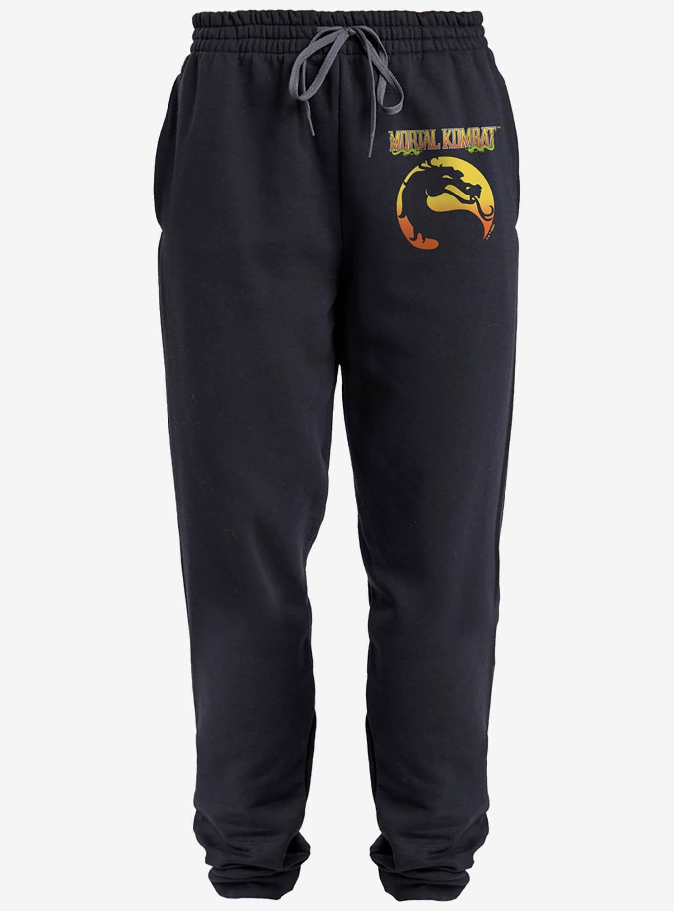 Mortal Kombat Klassic Logo Jogger Sweatpants, , hi-res
