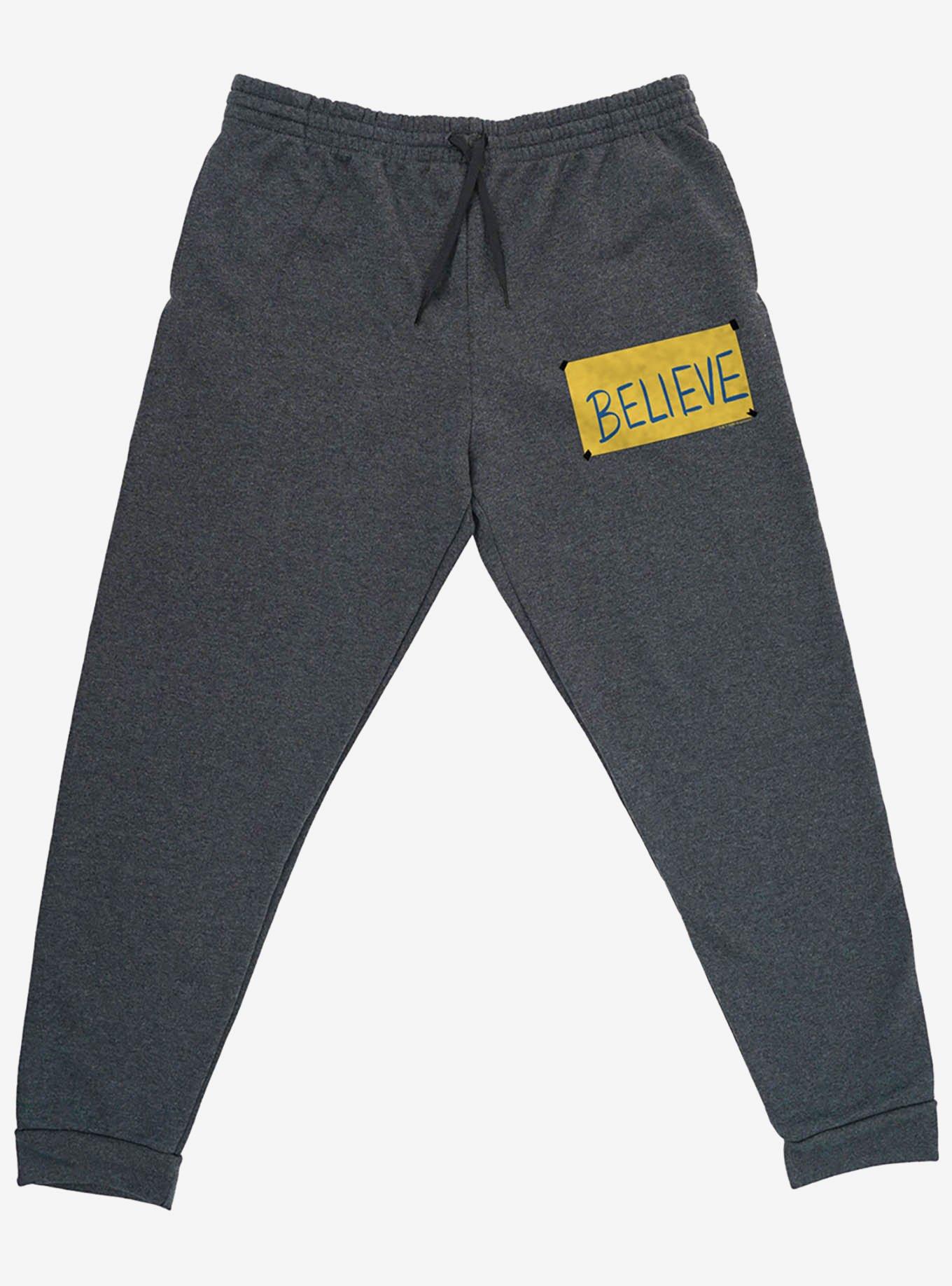 Ted Lasso Believe Sign Jogger Sweatpants, GREY, alternate