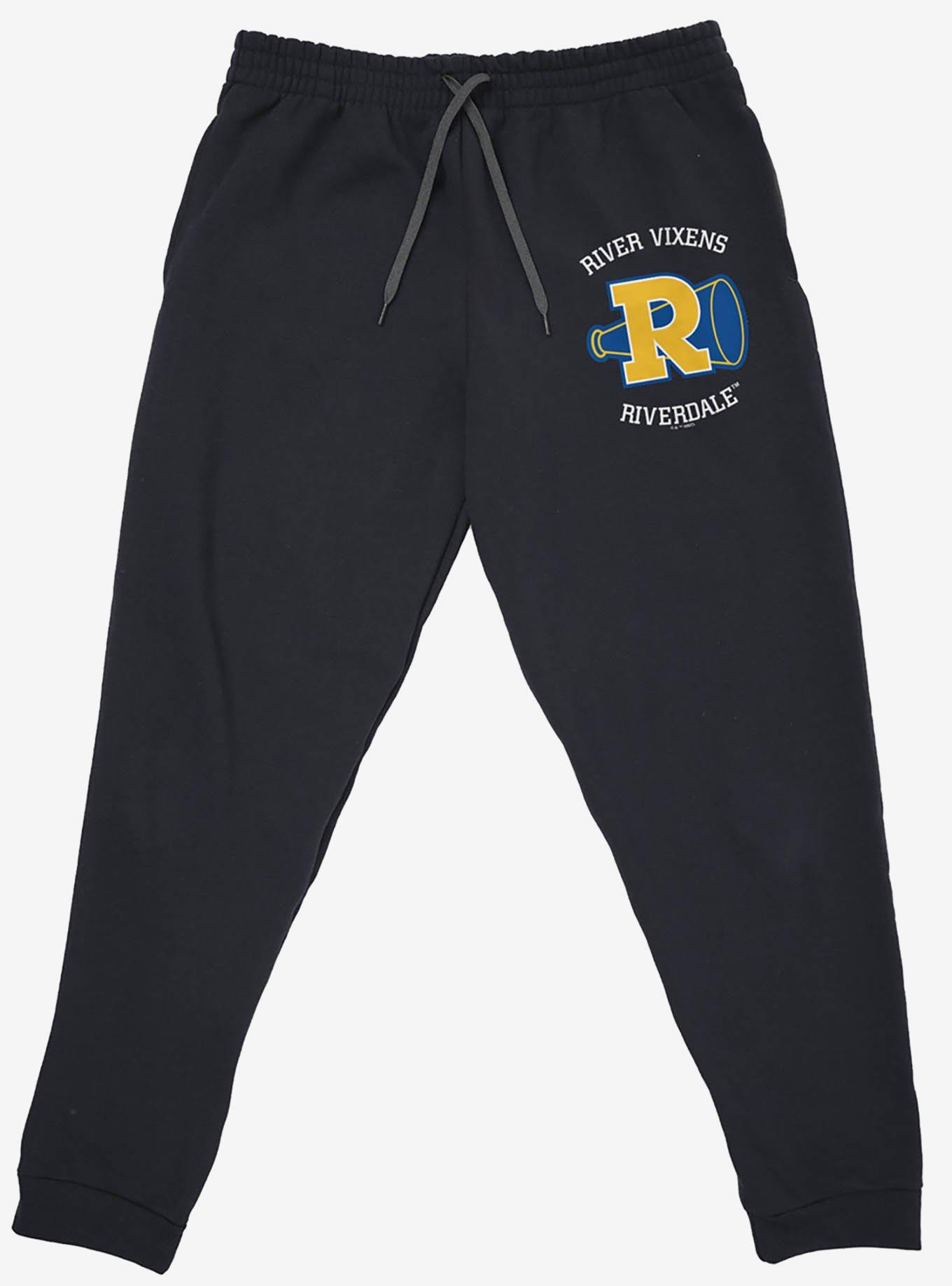 Riverdale River Vixens Cheer Logo Jogger Sweatpants, BLACK, alternate