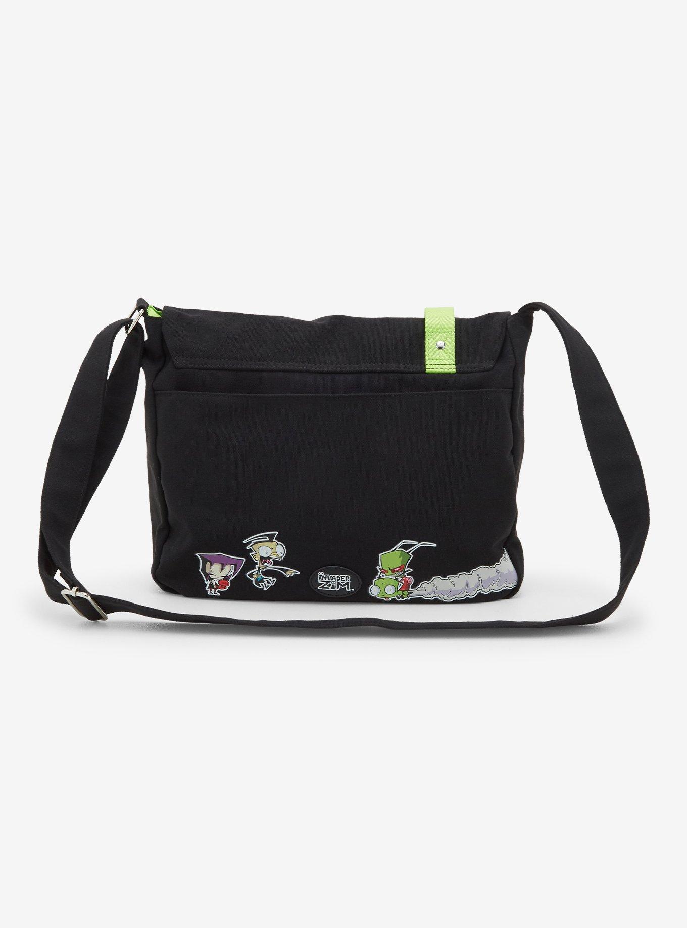 Invader Zim GIR Pig Messenger Bag, , alternate - view 3