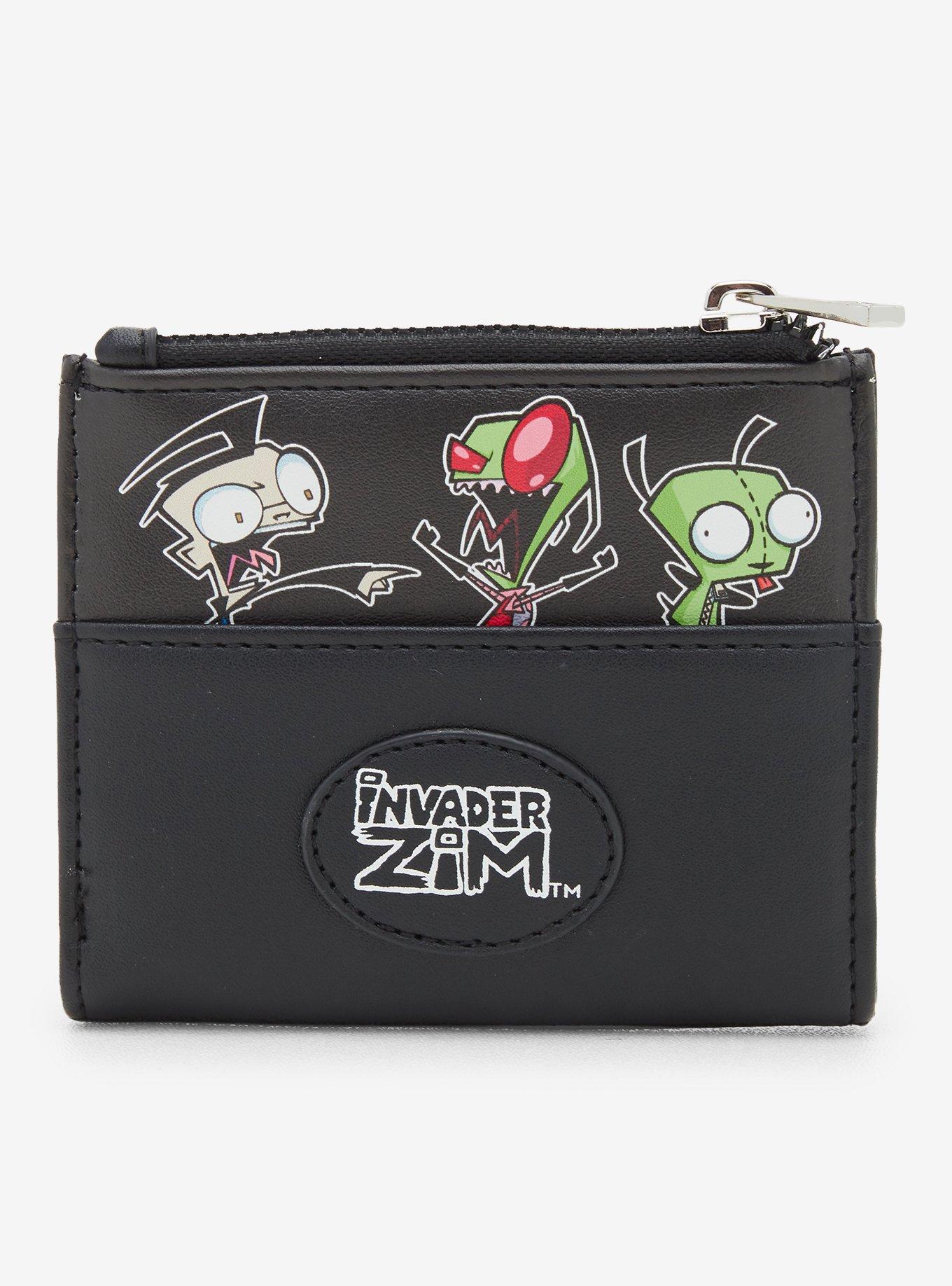 Invader Zim GIR Pig Mini Zipper Wallet, , alternate - view 3