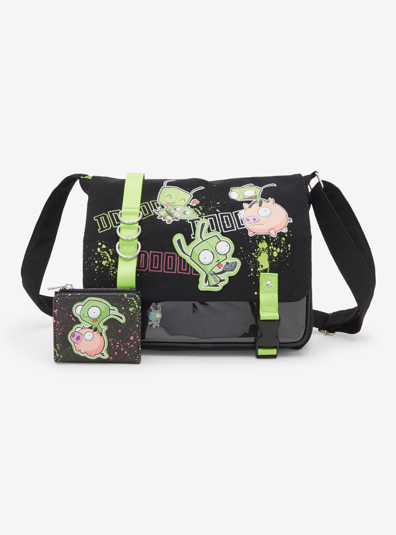 Invader Zim GIR Pig Mini Zipper Wallet, , alternate - view 5