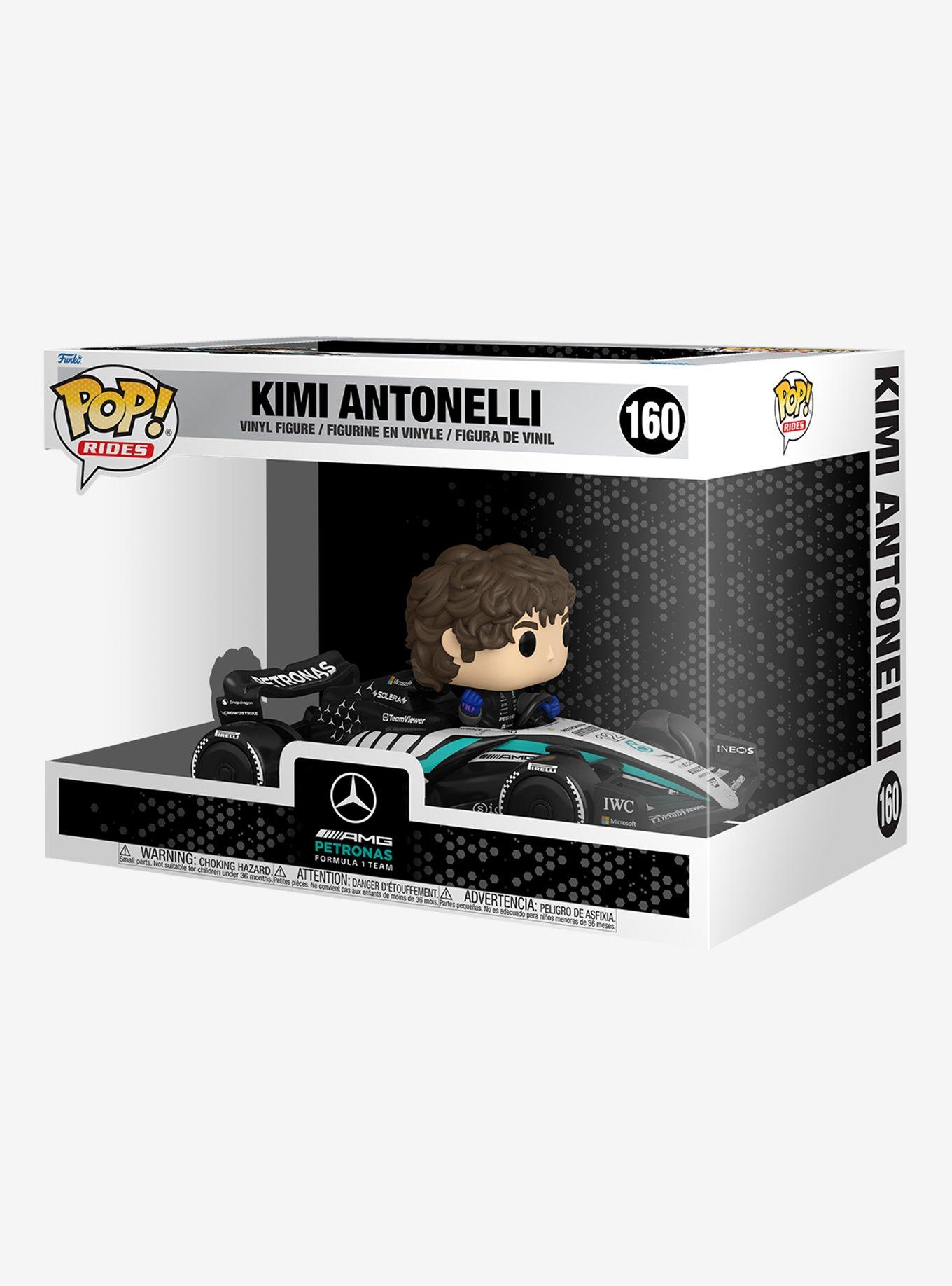 Funko Pop! Rides Deluxe Mercedes-AMG Petronas Kimi Antonelli Vinyl Figure