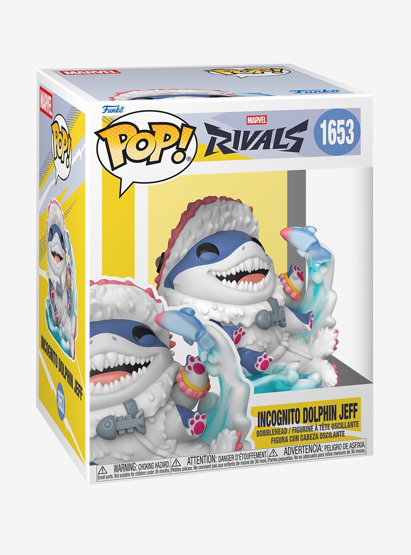 Funko Pop! Marvel Rivals Incognito Dolphin Jeff Vinyl Bobblehead, , hi-res
