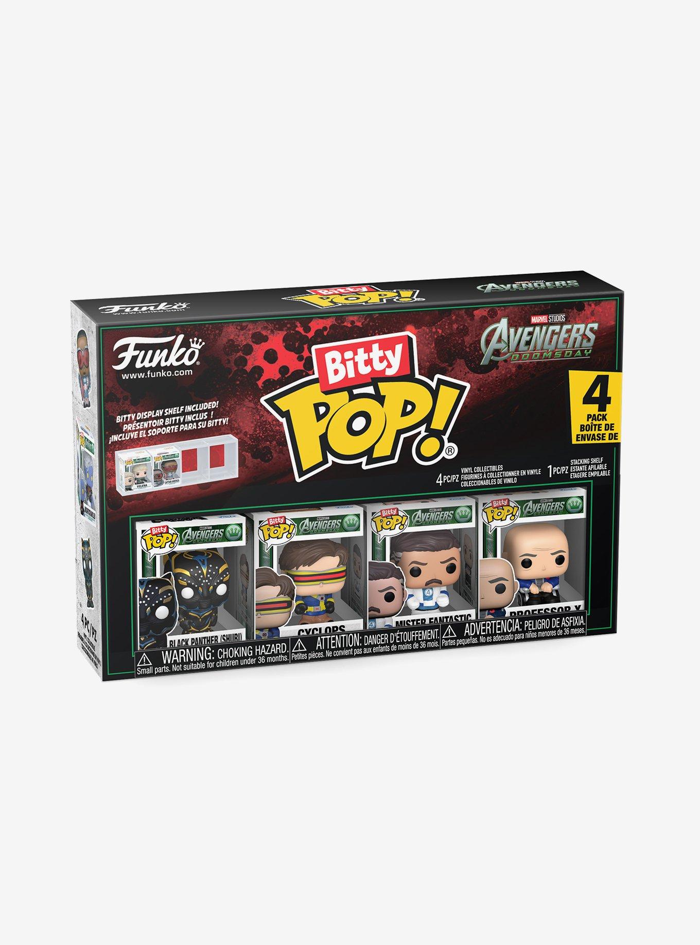 Funko Bitty Pop! Marvel Avengers: Doomsday Black Panther and Friends Mini Figure Set, , alternate - view 2