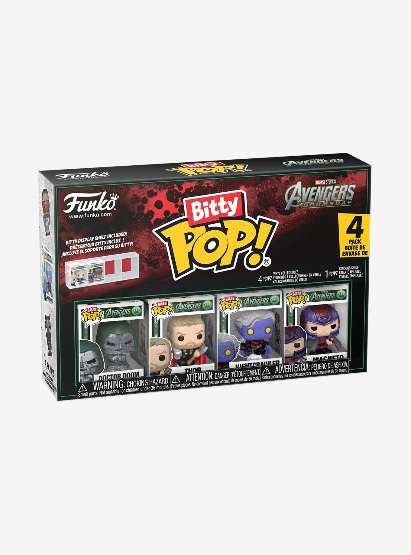 Funko Bitty Pop! Marvel Avengers: Doomsday Doctor Doom and Friends Mini Figure Set, , alternate - view 2
