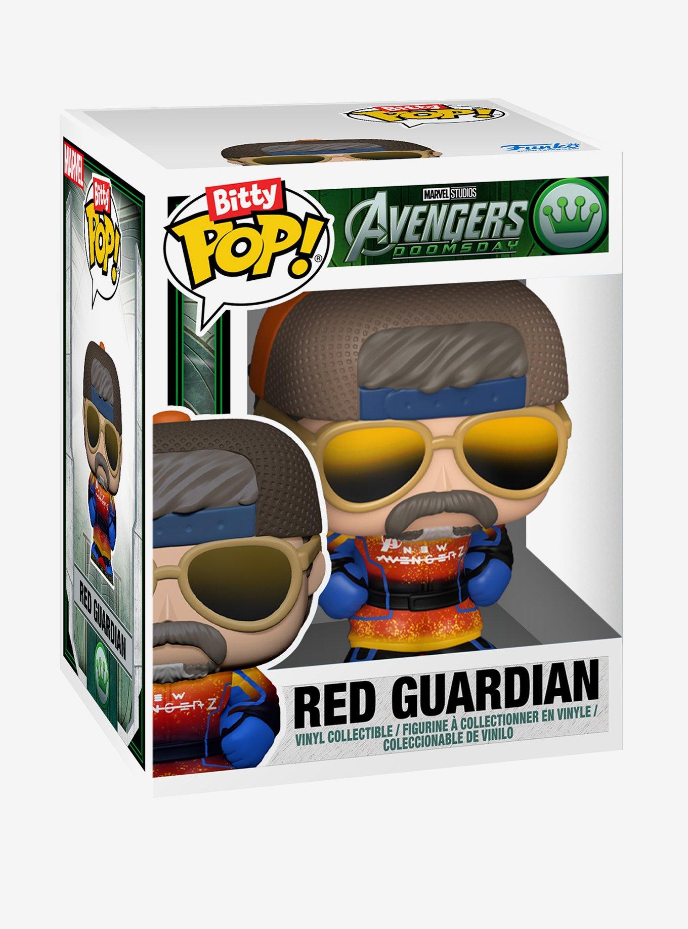Funko Bitty Pop! Towns Marvel Avengers: Doomsday Red Guardian and Avenges Tower Mini Vinyl Figure Set, , alternate - view 3