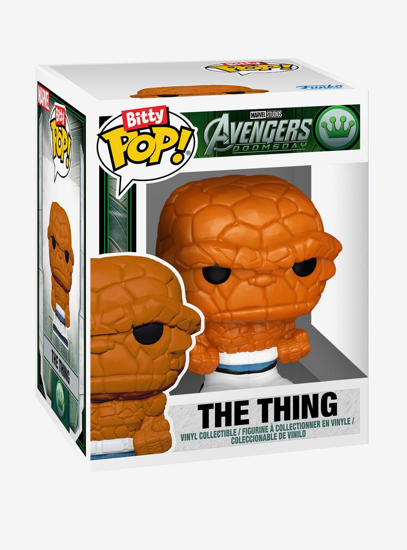 Funko Bitty Pop! Rides Marvel Avengers: Doomsday The Thing and Fantastic Four Jump Jet Mini Vinyl Figure Set, , alternate - view 3