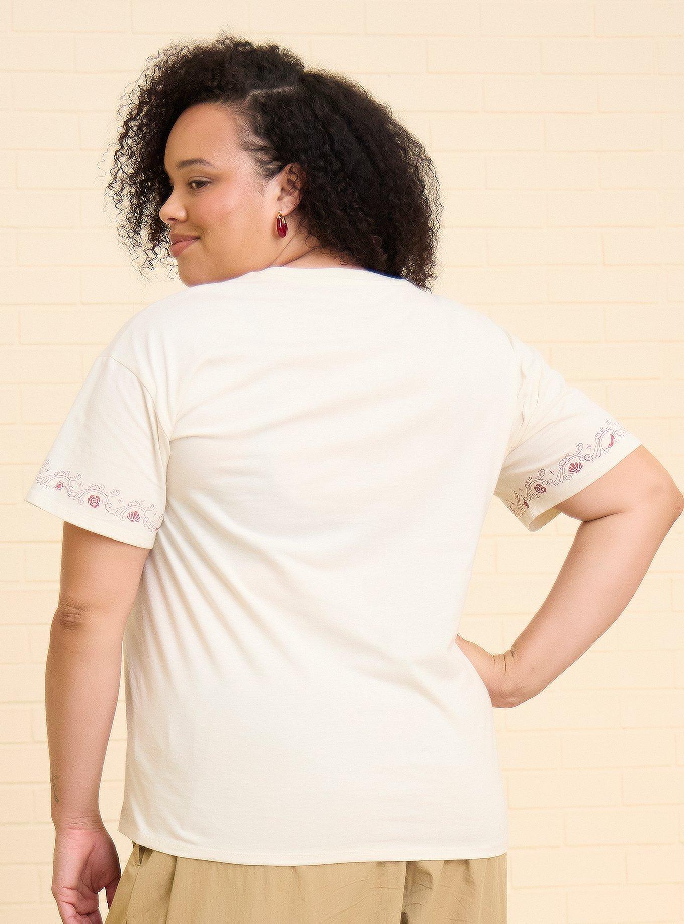 Her Universe Disney Princess Group Portrait Plus Size T-Shirt Her Universe Exclusive, MULTI, alternate - view 3