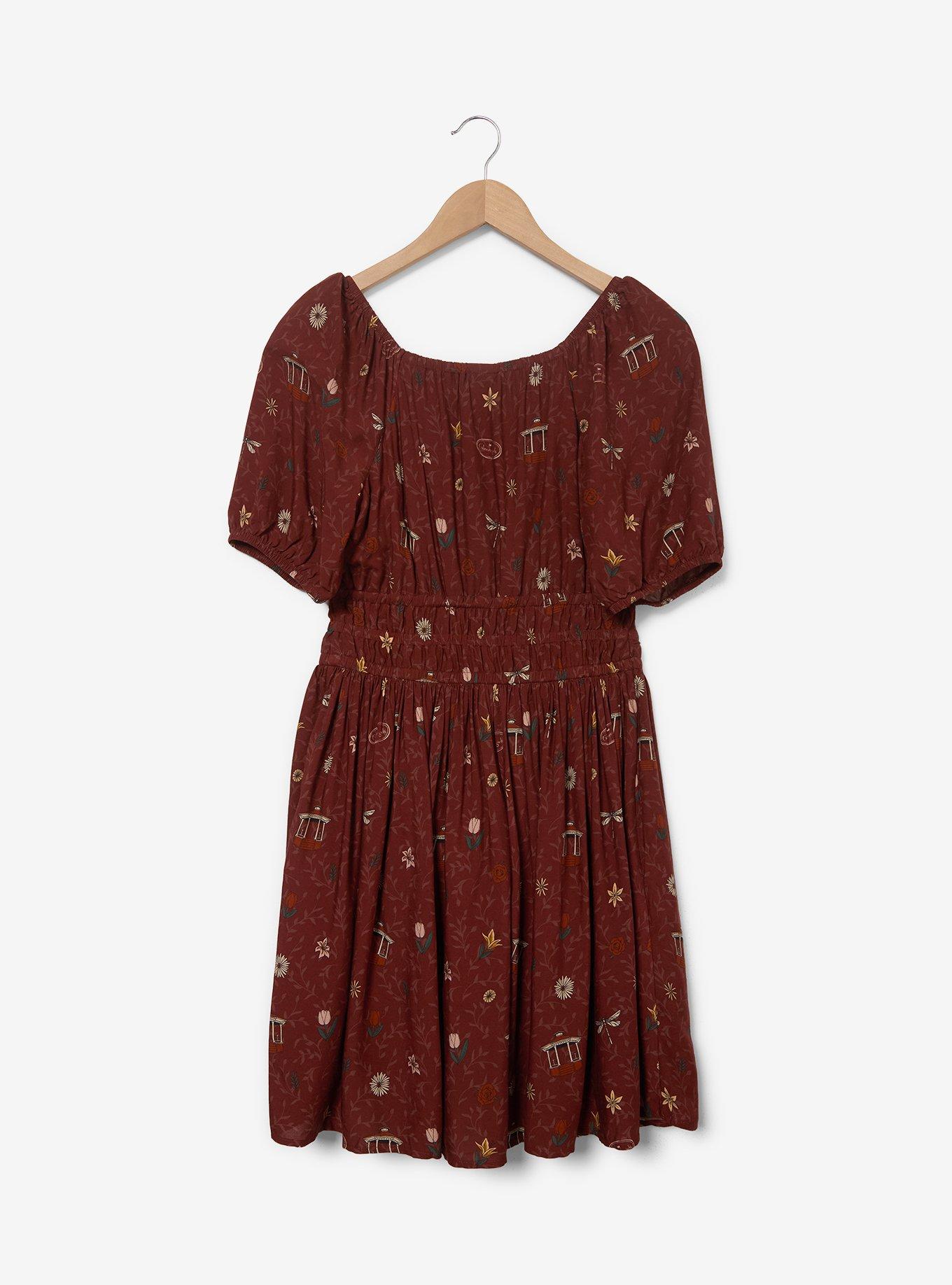 Gilmore Girls Allover Print Dress, MULTI, alternate - view 3
