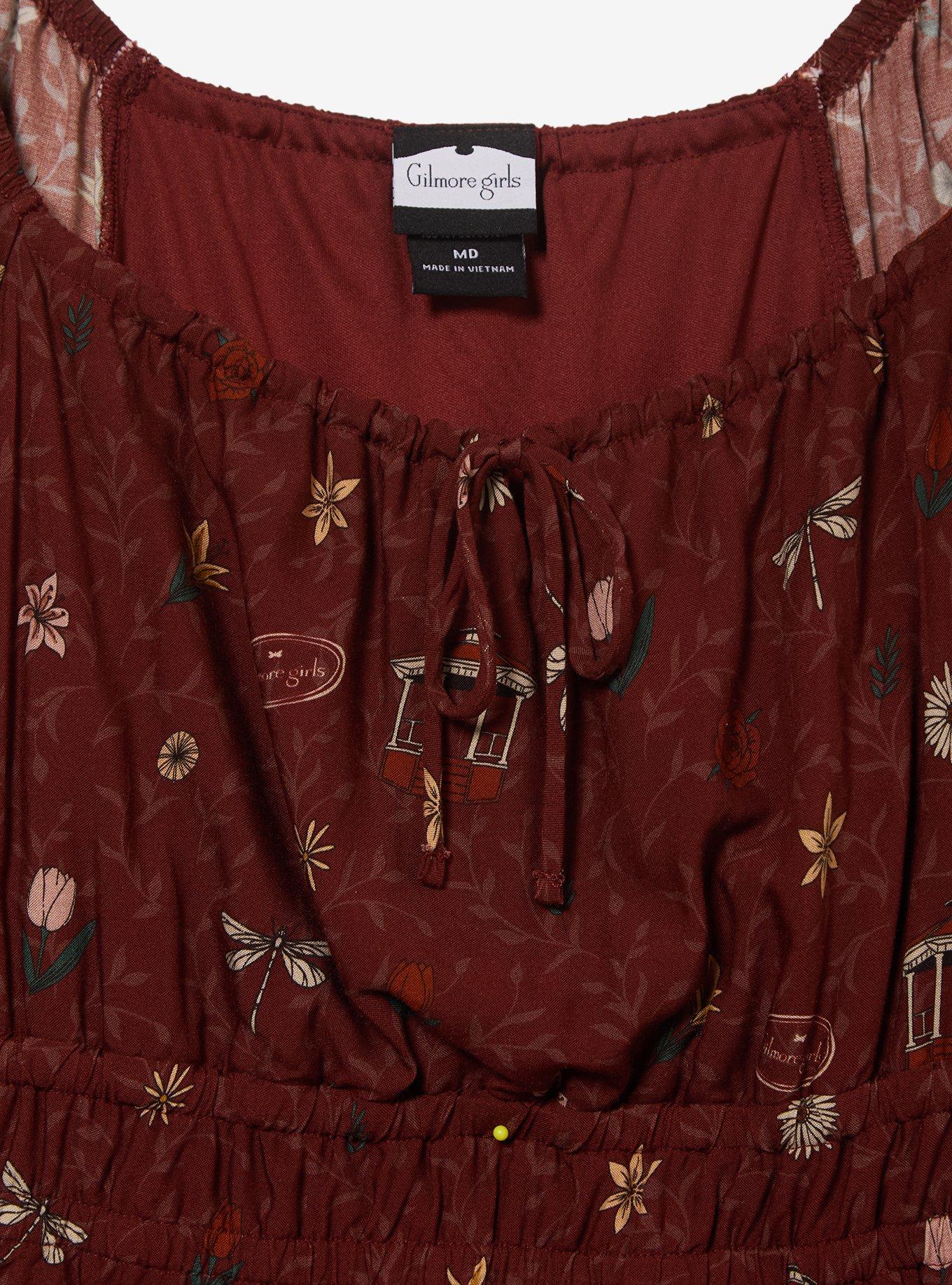 Gilmore Girls Allover Print Dress, MULTI, alternate - view 4