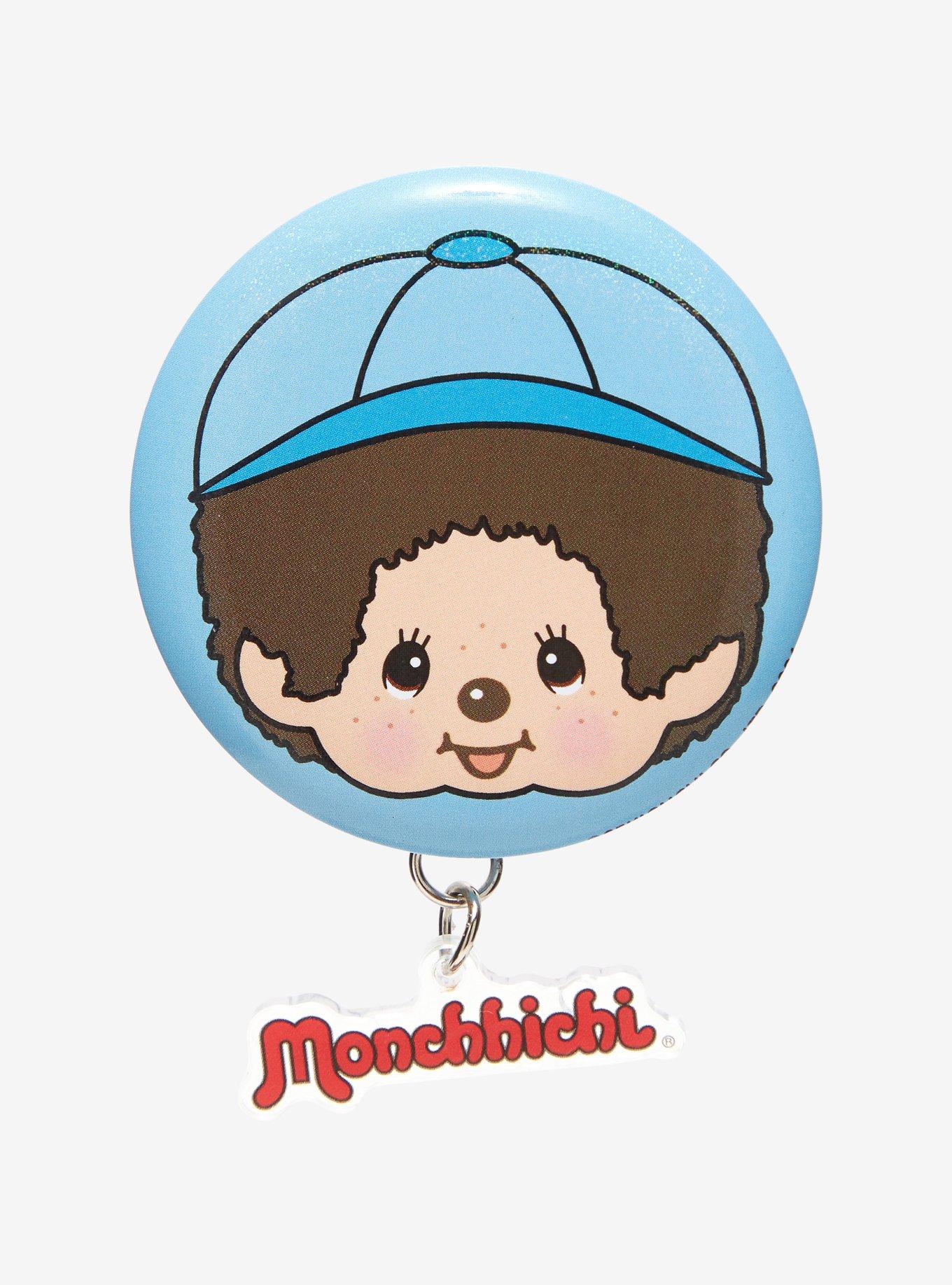 Whatever! Makes You Happy Monchhichi Blind Bag Button, , hi-res