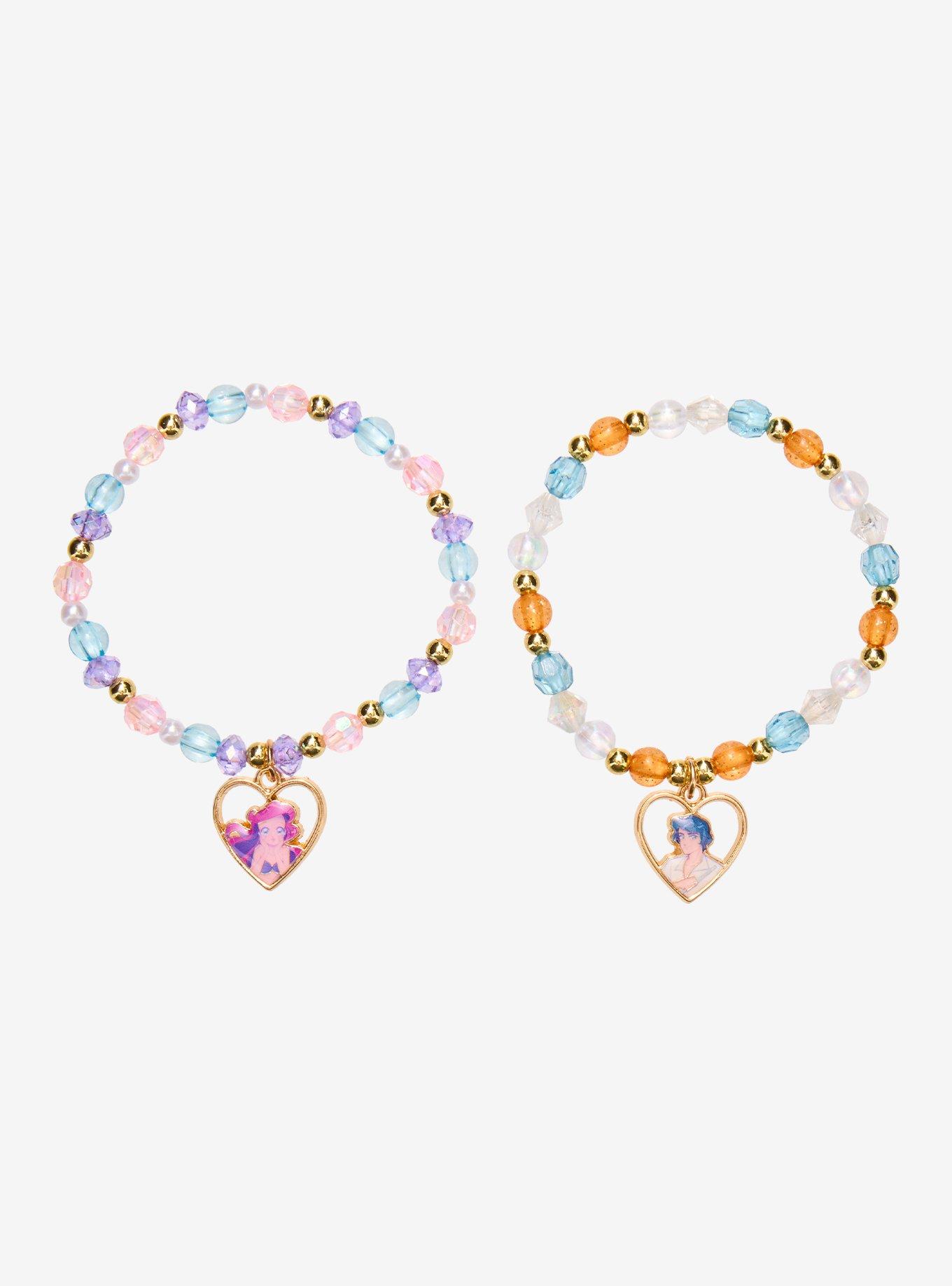 Disney The Little Mermaid Ariel & Eric Bracelet Set, , hi-res