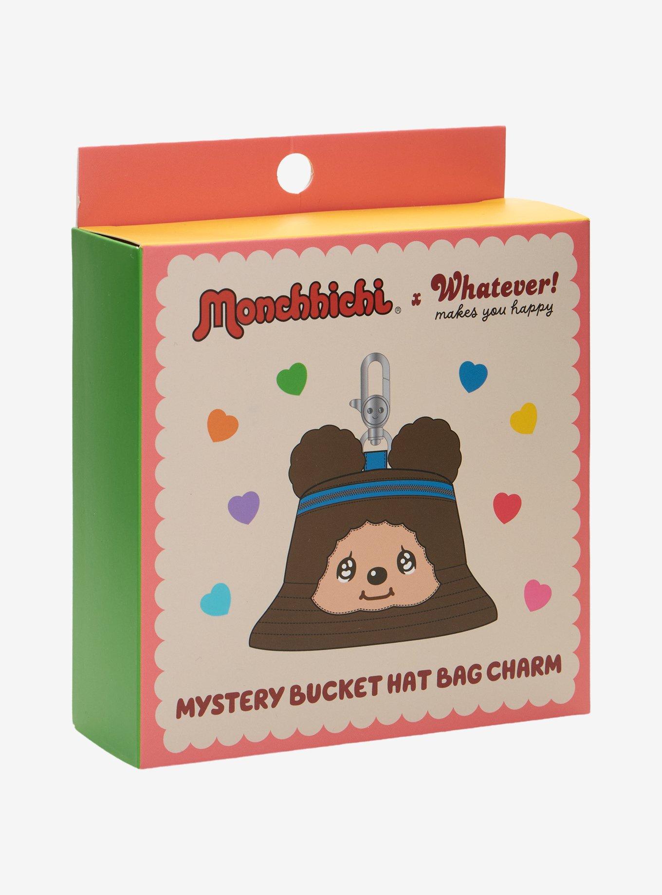 Whatever! Makes You Happy x Monchhichi Blind Box Bucket Hat Bag Clip - BoxLunch Exclusive, , alternate - view 4